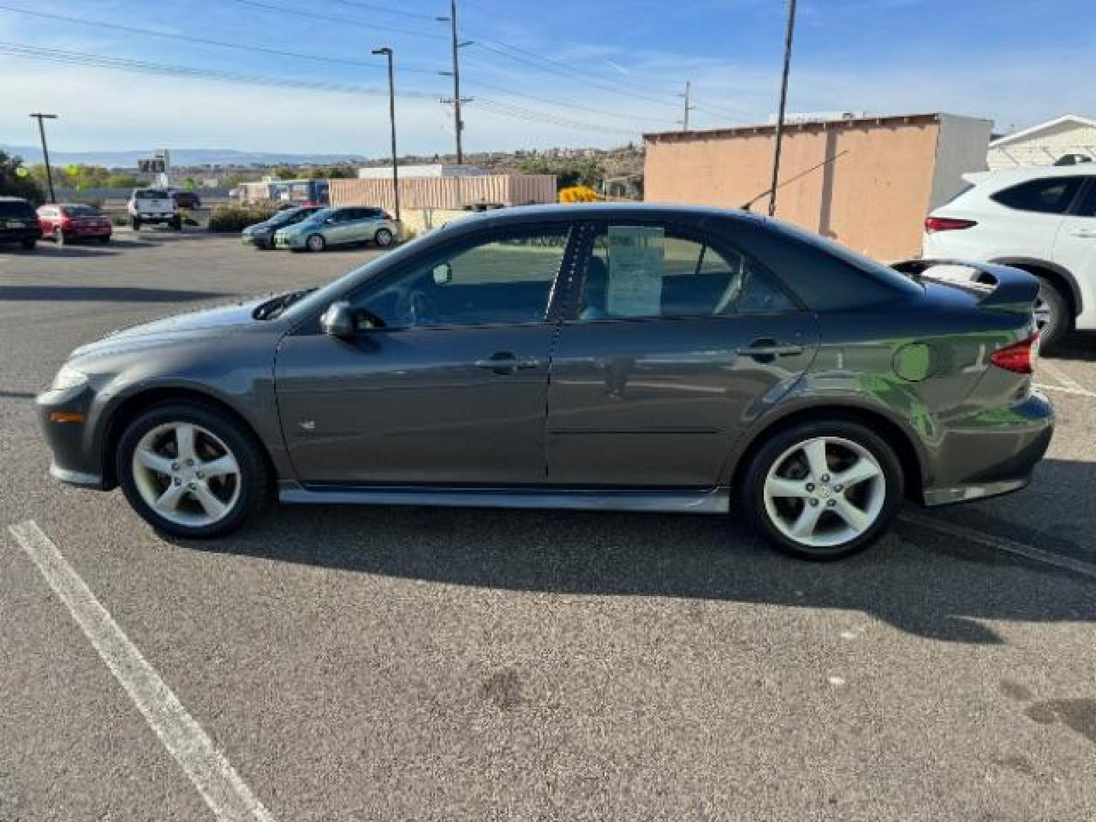2005 Steel Gray Metallic /Two-Tone Gray Leather Seats Mazda Mazda6 s Sport Model (1YVHP80D155) with an 3.0L V6 DOHC 24V engine, 5-Speed Manual transmission, located at 1865 East Red Hills Pkwy, St. George, 84770, (435) 628-0023, 37.120850, -113.543640 - We specialize in helping ALL people get the best financing available. No matter your credit score, good, bad or none we can get you an amazing rate. Had a bankruptcy, divorce, or repossessions? We give you the green light to get your credit back on the road. Low down and affordable payments that fit - Photo #5