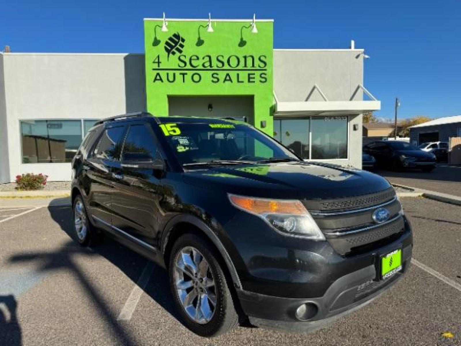 2015 Tuxedo Black Metallic /Charcoal Black, premium cloth Ford Explorer XLT FWD (1FM5K7D8XFG) with an 3.5L V6 DOHC 24V engine, 6-Speed Automatic transmission, located at 1865 East Red Hills Pkwy, St. George, 84770, (435) 628-0023, 37.120850, -113.543640 - Photo #0
