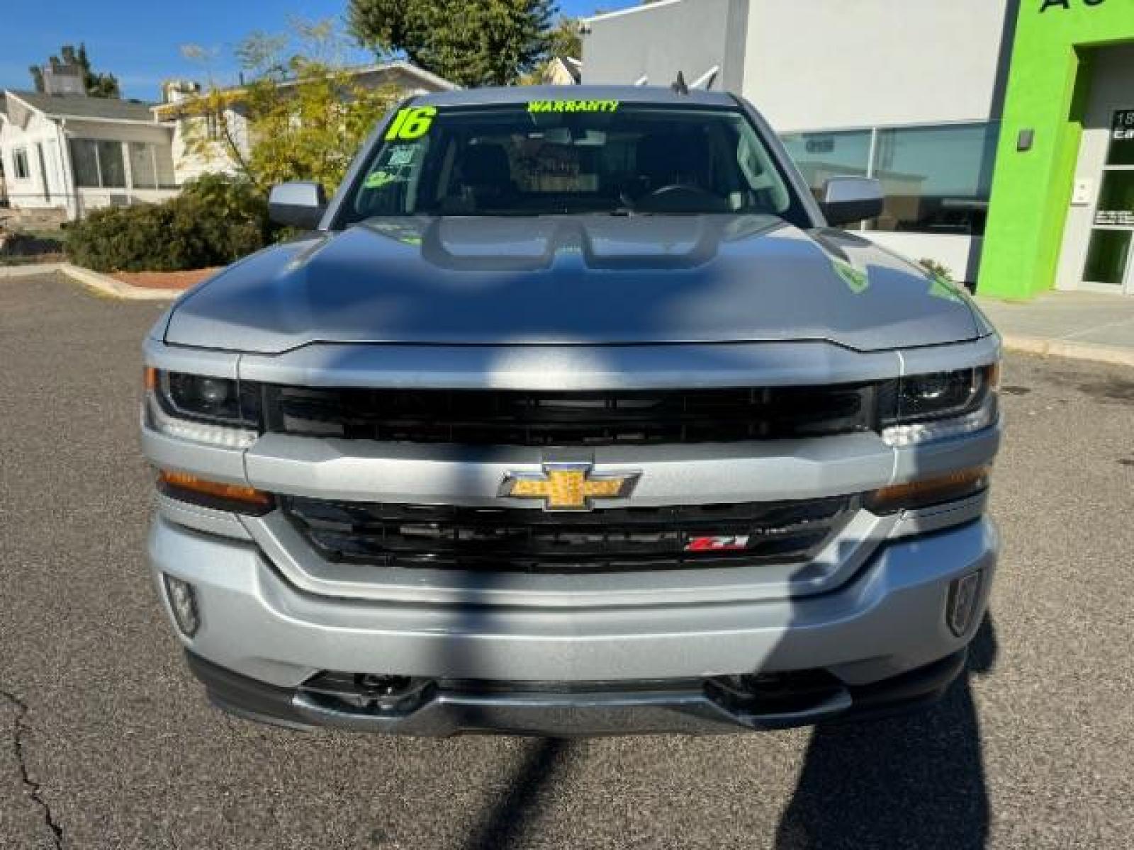 2016 Silver Ice Metallic /Dark Ash Seats w/Jet Black Interior Accents, cloth Chevrolet Silverado 1500 LT Crew Cab 4WD (3GCUKREC5GG) with an 5.3L V8 OHV 16V engine, 6-Speed Automatic transmission, located at 1865 East Red Hills Pkwy, St. George, 84770, (435) 628-0023, 37.120850, -113.543640 - We specialize in helping ALL people get the best financing available. No matter your credit score, good, bad or none we can get you an amazing rate. Had a bankruptcy, divorce, or repossessions? We give you the green light to get your credit back on the road. Low down and affordable payments that fit - Photo #2