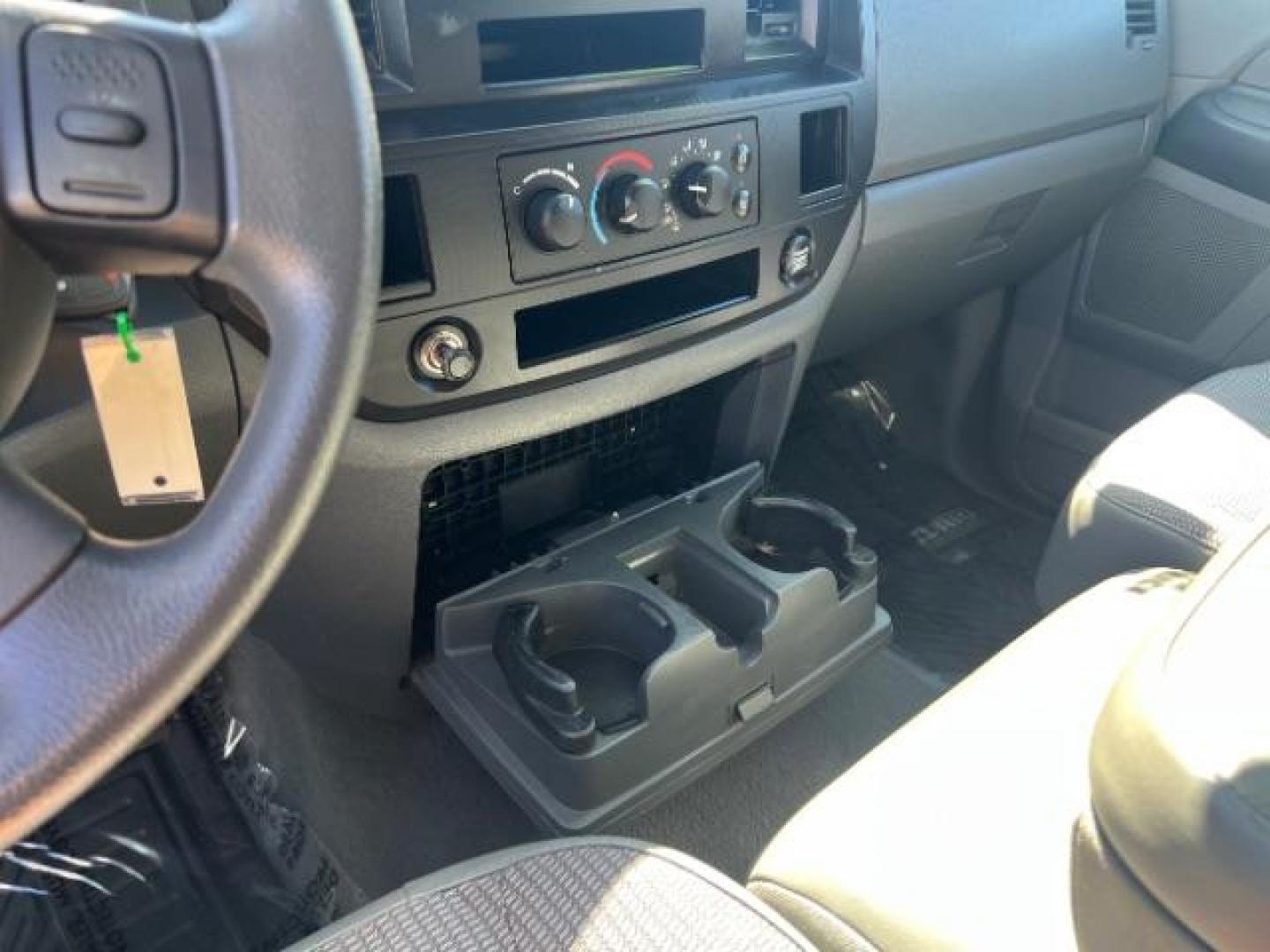 2008 Brilliant Black Crystal Pearl /Medium Slate Gray Cloth Interior Dodge Ram 1500 ST Quad Cab 2WD (1D7HA18K18J) with an 3.7L V6 SOHC 12V engine, 5-Speed Automatic transmission, located at 1865 East Red Hills Pkwy, St. George, 84770, (435) 628-0023, 37.120850, -113.543640 - Photo#18