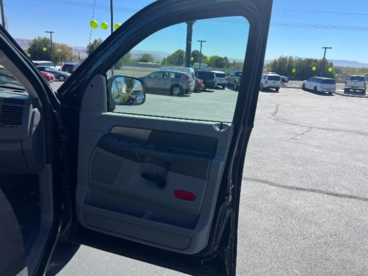 2008 Brilliant Black Crystal Pearl /Medium Slate Gray Cloth Interior Dodge Ram 1500 ST Quad Cab 2WD (1D7HA18K18J) with an 3.7L V6 SOHC 12V engine, 5-Speed Automatic transmission, located at 1865 East Red Hills Pkwy, St. George, 84770, (435) 628-0023, 37.120850, -113.543640 - Photo#27