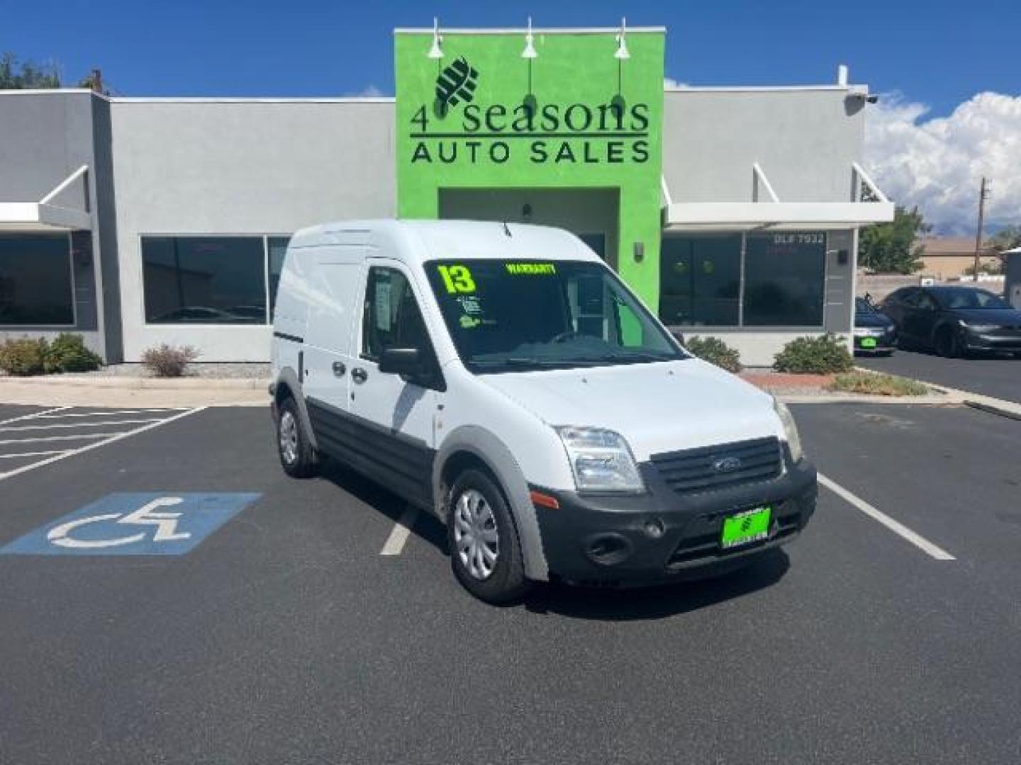 2013 Frozen White /Dark Gray Ford Transit Connect XLT with Side and Rear Door Glass (NM0LS7DN8DT) with an 2.0L L4 DOHC 16V engine, 4-Speed Automatic transmission, located at 1865 East Red Hills Pkwy, St. George, 84770, (435) 628-0023, 37.120850, -113.543640 - We specialize in helping ALL people get the best financing available. No matter your credit score, good, bad or none we can get you an amazing rate. Had a bankruptcy, divorce, or repossessions? We give you the green light to get your credit back on the road. Low down and affordable payments that fit - Photo#0