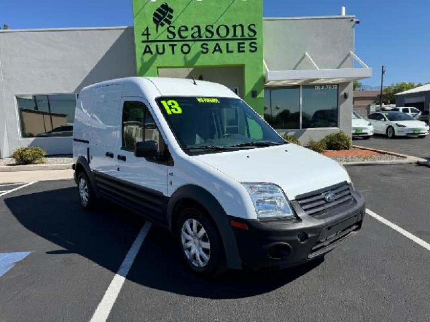2013 Frozen White /Dark Gray Ford Transit Connect XLT with Side and Re (NM0LS7DN8DT) with an 2.0L L4 DOHC 16V engine, 4-Speed Automatic transmission, located at 1865 East Red Hills Pkwy, St. George, 84770, (435) 628-0023, 37.120850, -113.543640 - We specialize in helping ALL people get the best financing available. No matter your credit score, good, bad or none we can get you an amazing rate. Had a bankruptcy, divorce, or repossessions? We give you the green light to get your credit back on the road. Low down and affordable payments that fit - Photo#0
