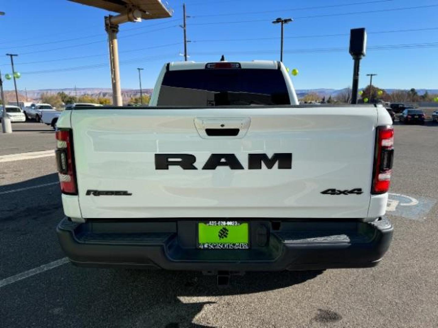 2019 White /Black RAM 1500 Rebel Quad Cab 4WD (1C6RRFEG5KN) with an 3.6L V6 DOHC 24V engine, 8-Speed Automatic transmission, located at 1865 East Red Hills Pkwy, St. George, 84770, (435) 628-0023, 37.120850, -113.543640 - We specialize in helping ALL people get the best financing available. No matter your credit score, good, bad or none we can get you an amazing rate. Had a bankruptcy, divorce, or repossessions? We give you the green light to get your credit back on the road. Low down and affordable payments that fit - Photo#6