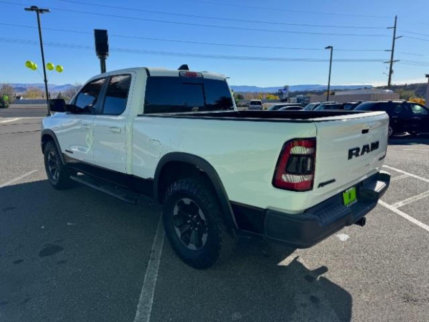 2019 White /Black RAM 1500 Rebel Quad Cab 4WD (1C6RRFEG5KN) with an 3.6L V6 DOHC 24V engine, 8-Speed Automatic transmission, located at 1865 East Red Hills Pkwy, St. George, 84770, (435) 628-0023, 37.120850, -113.543640 - We specialize in helping ALL people get the best financing available. No matter your credit score, good, bad or none we can get you an amazing rate. Had a bankruptcy, divorce, or repossessions? We give you the green light to get your credit back on the road. Low down and affordable payments that fit - Photo#5