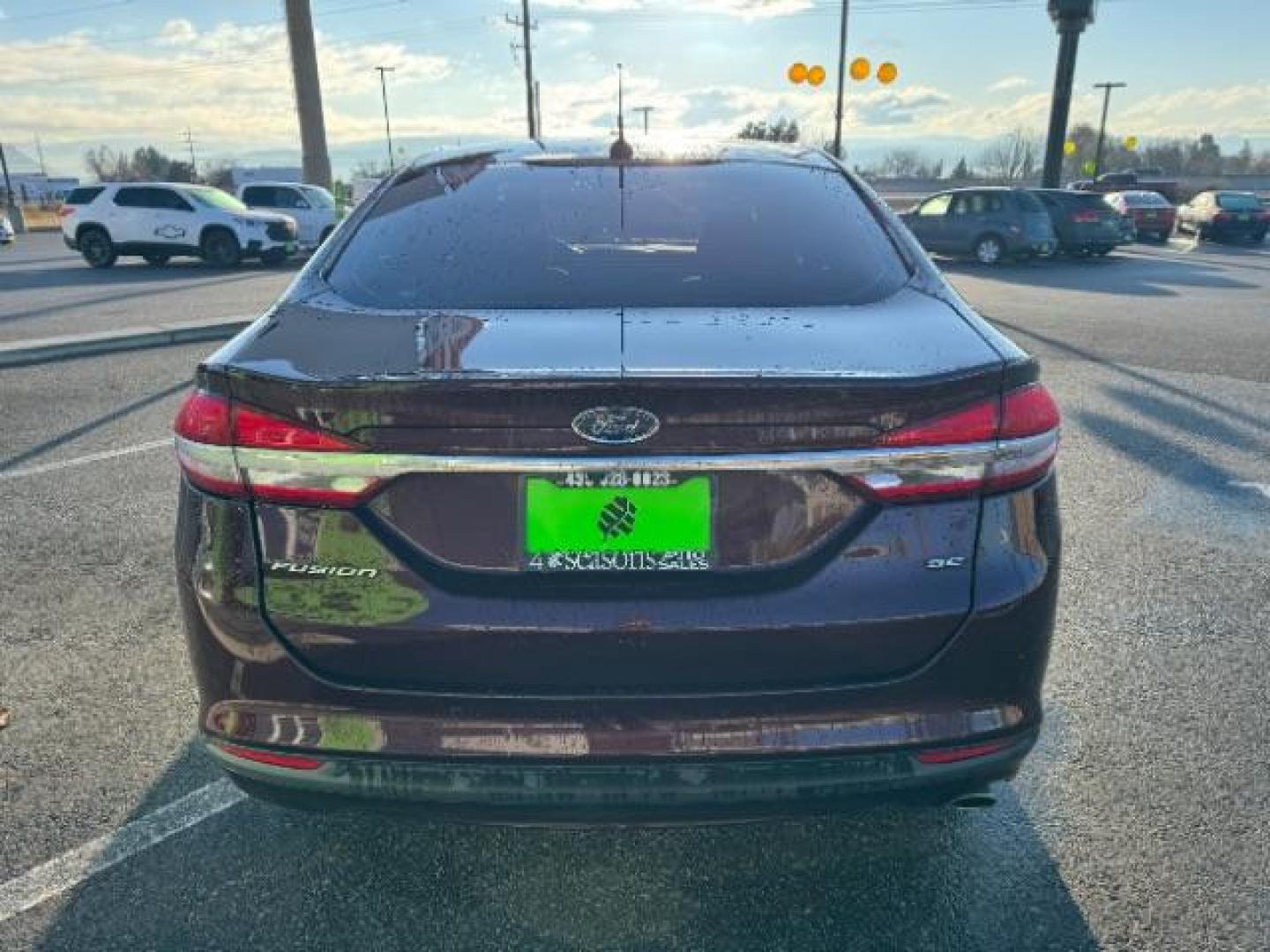 2018 Burgundy Velvet Metallic Tinted Clearcoat /Medium Light Stone, cloth Ford Fusion SE (3FA6P0H75JR) with an 2.5L L4 DOHC 16V engine, 6-Speed Automatic transmission, located at 1865 East Red Hills Pkwy, St. George, 84770, (435) 628-0023, 37.120850, -113.543640 - We specialize in helping ALL people get the best financing available. No matter your credit score, good, bad or none we can get you an amazing rate. Had a bankruptcy, divorce, or repossessions? We give you the green light to get your credit back on the road. Low down and affordable payments that fit - Photo#8