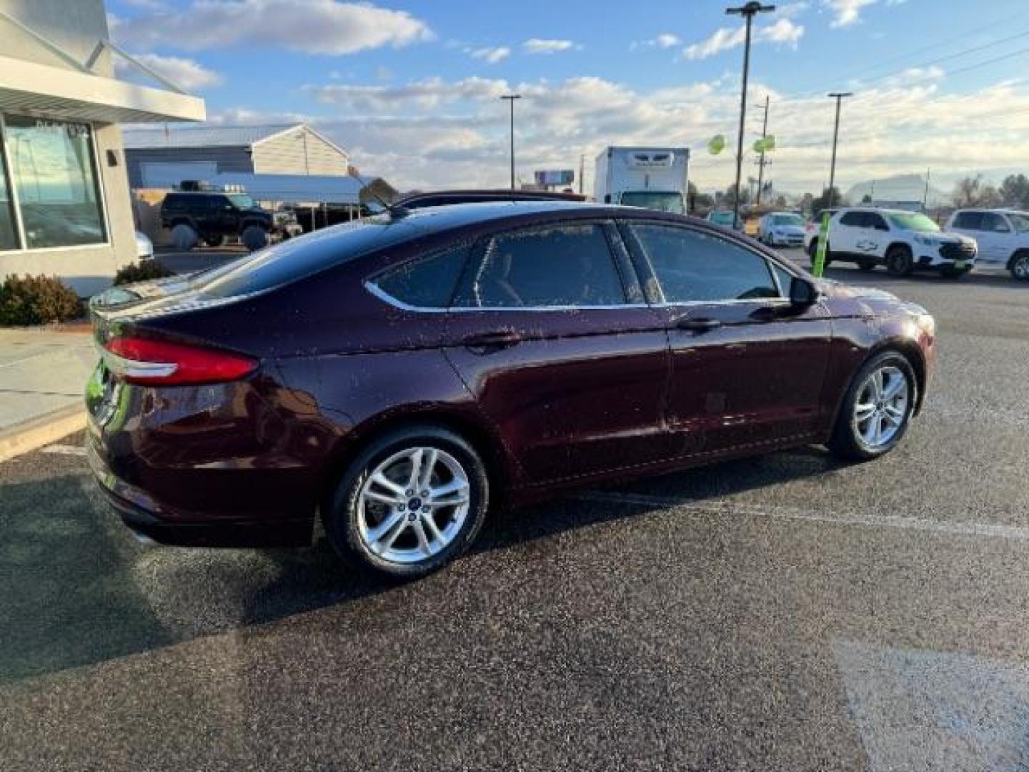 2018 Burgundy Velvet Metallic Tinted Clearcoat /Medium Light Stone, cloth Ford Fusion SE (3FA6P0H75JR) with an 2.5L L4 DOHC 16V engine, 6-Speed Automatic transmission, located at 1865 East Red Hills Pkwy, St. George, 84770, (435) 628-0023, 37.120850, -113.543640 - We specialize in helping ALL people get the best financing available. No matter your credit score, good, bad or none we can get you an amazing rate. Had a bankruptcy, divorce, or repossessions? We give you the green light to get your credit back on the road. Low down and affordable payments that fit - Photo#10