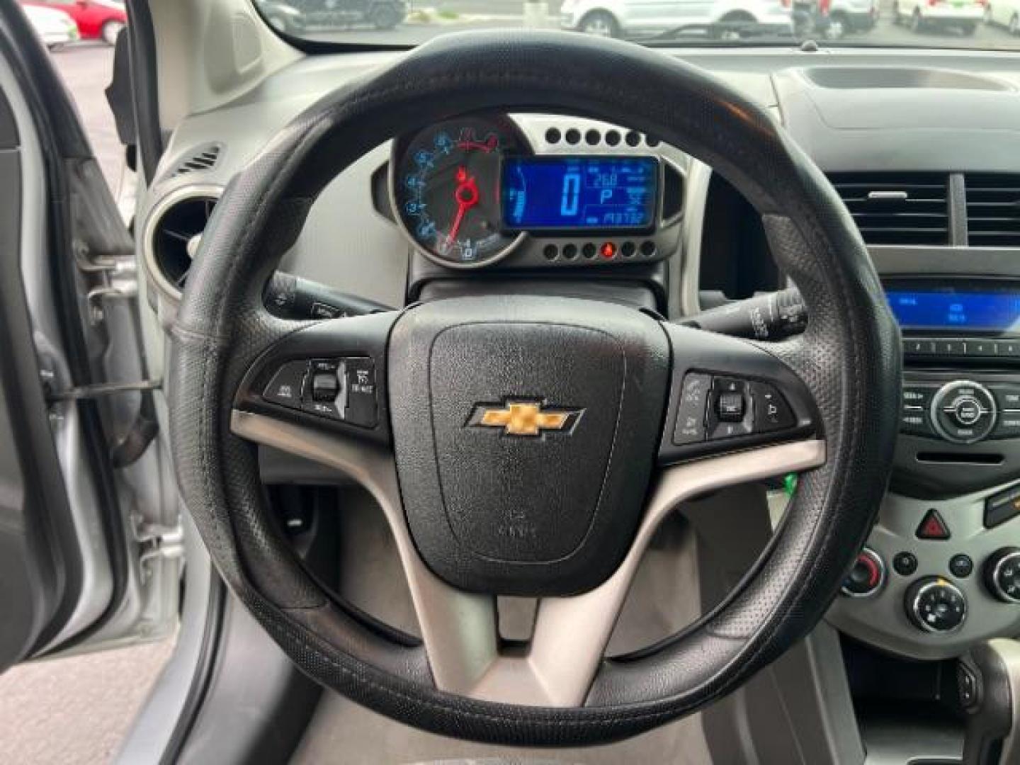 2014 Silver Ice Metallic /Dark Pewter/Dark Titanium Chevrolet Sonic LT Auto 5-Door (1G1JC6SH0E4) with an 1.8L L4 DOHC 24V engine, 6-Speed Automatic transmission, located at 940 North Main Street, Cedar City, UT, 84720, (435) 628-0023, 37.692936, -113.061897 - Photo#16