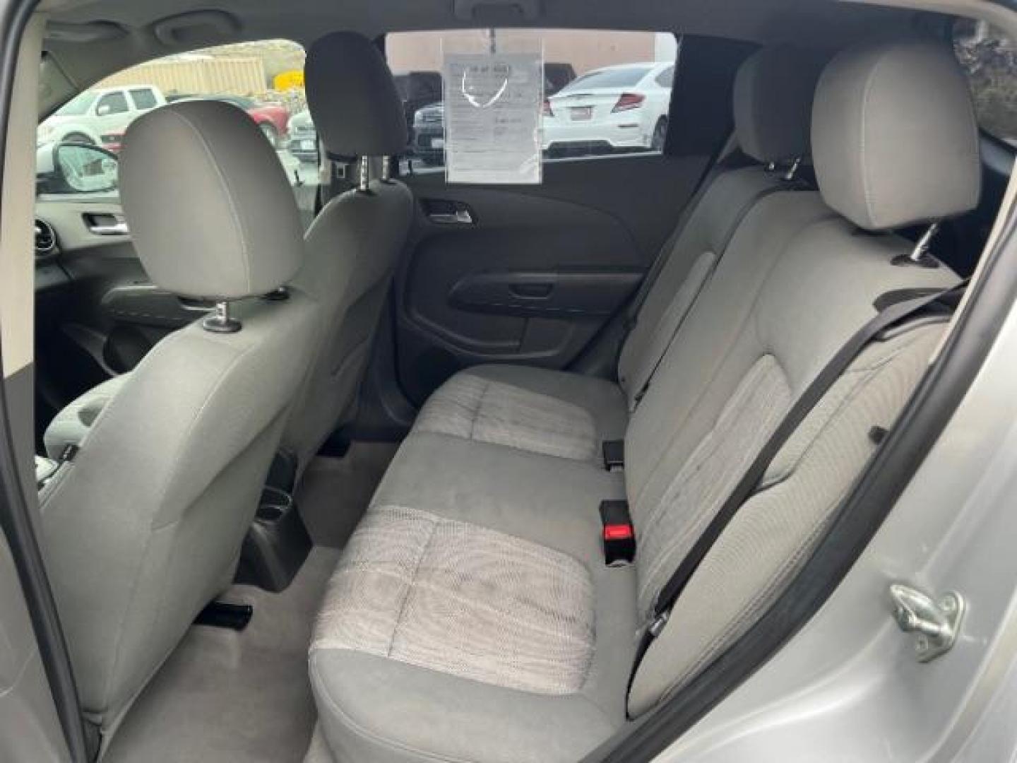 2014 Silver Ice Metallic /Dark Pewter/Dark Titanium Chevrolet Sonic LT Auto 5-Door (1G1JC6SH0E4) with an 1.8L L4 DOHC 24V engine, 6-Speed Automatic transmission, located at 940 North Main Street, Cedar City, UT, 84720, (435) 628-0023, 37.692936, -113.061897 - Photo#21