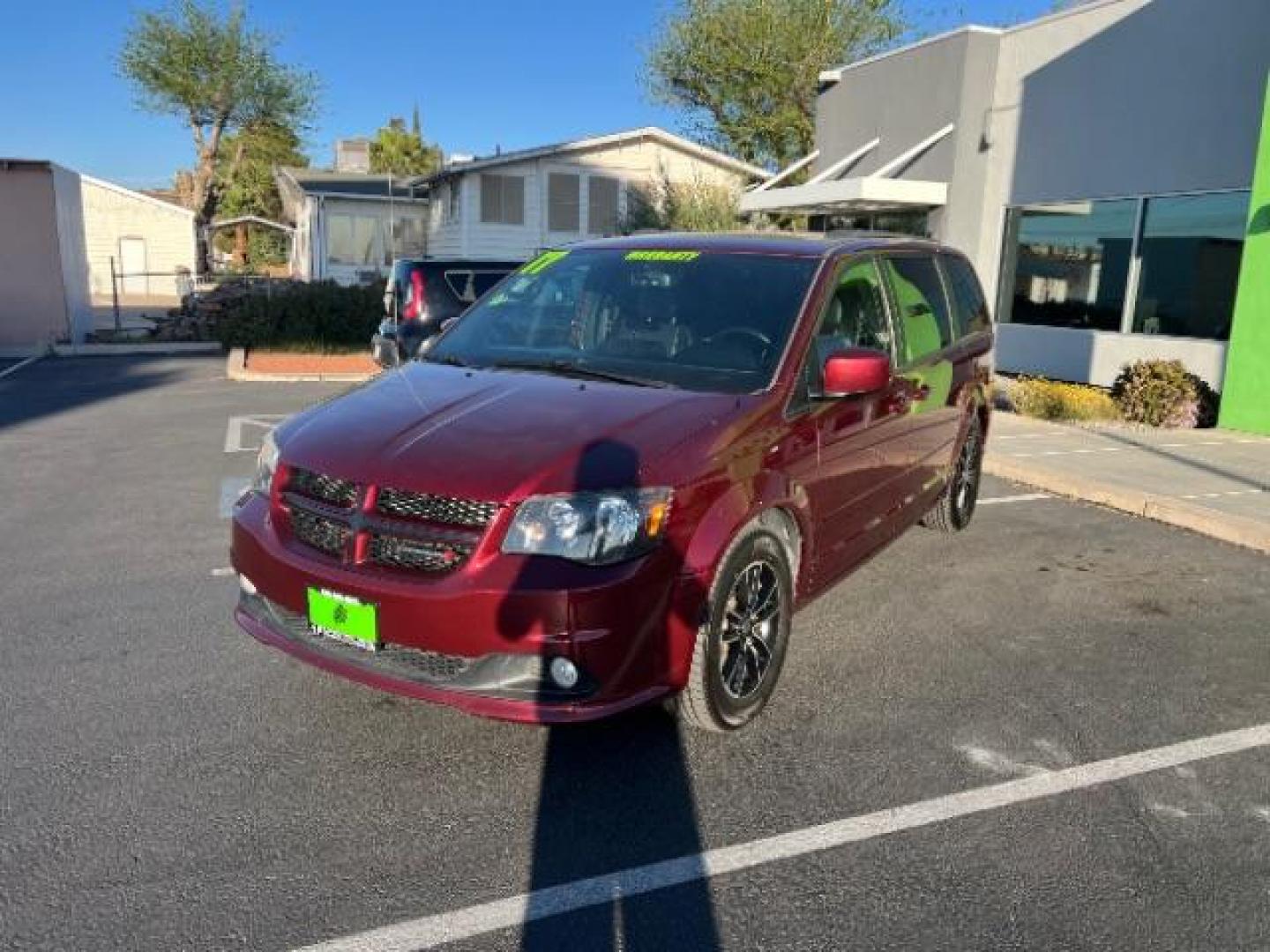 2017 Octane Red Pearl Coat /Black, leather Dodge Grand Caravan GT (2C4RDGEG7HR) with an 3.6L V6 DOHC 24V engine, 6-Speed Automatic transmission, located at 1865 East Red Hills Pkwy, St. George, 84770, (435) 628-0023, 37.120850, -113.543640- Photo#2