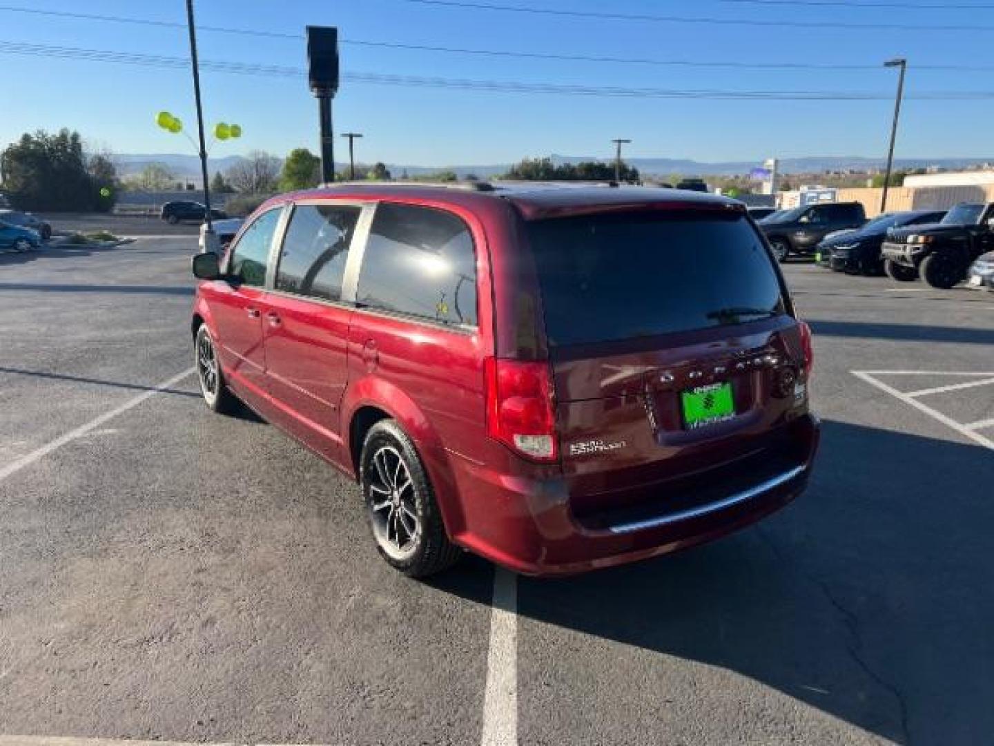 2017 Octane Red Pearl Coat /Black, leather Dodge Grand Caravan GT (2C4RDGEG7HR) with an 3.6L V6 DOHC 24V engine, 6-Speed Automatic transmission, located at 1865 East Red Hills Pkwy, St. George, 84770, (435) 628-0023, 37.120850, -113.543640- Photo#4