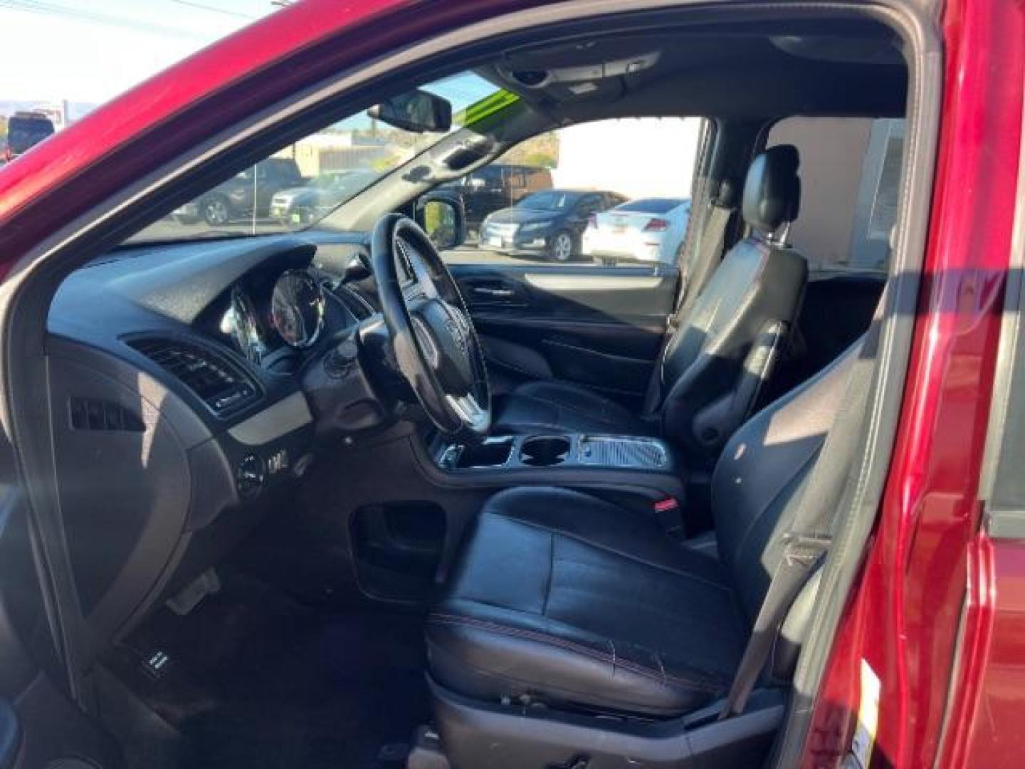 2017 Octane Red Pearl Coat /Black, leather Dodge Grand Caravan GT (2C4RDGEG7HR) with an 3.6L V6 DOHC 24V engine, 6-Speed Automatic transmission, located at 1865 East Red Hills Pkwy, St. George, 84770, (435) 628-0023, 37.120850, -113.543640- Photo#14