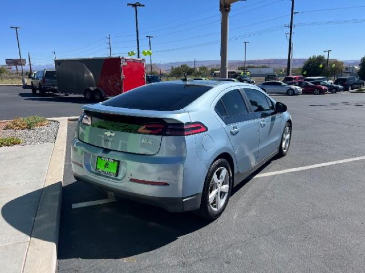 2015 Light Blue /Black Leather Interior Chevrolet Volt Premium w/ Navigation (1G1RD6E44FU) with an 1.4L L4 DOHC 16V PLU engine, Continuously Variable Transmission transmission, located at 1865 East Red Hills Pkwy, St. George, 84770, (435) 628-0023, 37.120850, -113.543640 - We specialize in helping ALL people get the best financing available. No matter your credit score, good, bad or none we can get you an amazing rate. Had a bankruptcy, divorce, or repossessions? We give you the green light to get your credit back on the road. Low down and affordable payments that fit - Photo#6