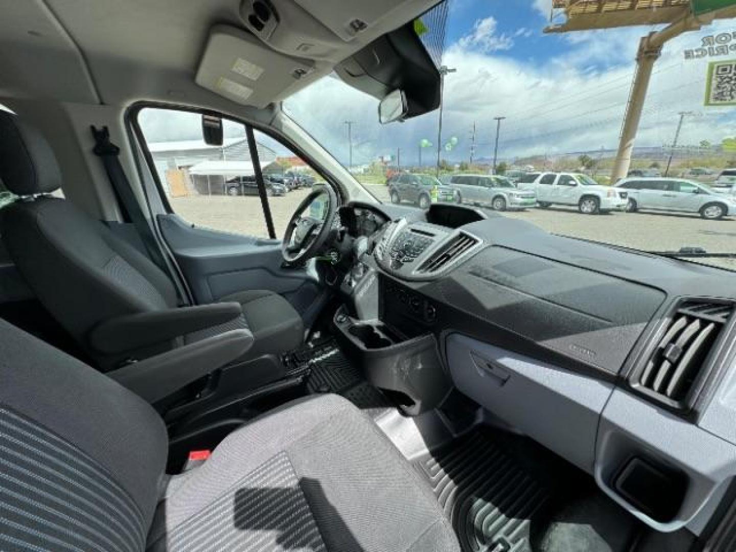 2018 Silver /Black Interior Ford Transit 350 Wagon Low Roof XL w/Sliding Pass. 148-in. WB (1FBZX2YM9JK) with an 3.7L V6 DOHC 24V engine, 6-Speed Automatic transmission, located at 940 North Main Street, Cedar City, UT, 84720, (435) 628-0023, 37.692936, -113.061897 - The 2018 Ford Transit Wagon XLT is the ultimate people mover, built for comfort and versatility. With its spacious interior and flexible seating configuration, this full-size van is perfect for families, businesses, or road trip enthusiasts. The high-roof design allows for easy entry and exit, while - Photo#28