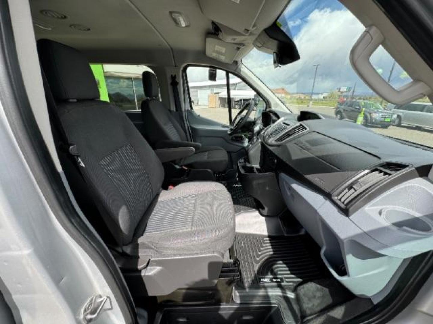 2018 Silver /Black Interior Ford Transit 350 Wagon Low Roof XL w/Sliding Pass. 148-in. WB (1FBZX2YM9JK) with an 3.7L V6 DOHC 24V engine, 6-Speed Automatic transmission, located at 940 North Main Street, Cedar City, UT, 84720, (435) 628-0023, 37.692936, -113.061897 - The 2018 Ford Transit Wagon XLT is the ultimate people mover, built for comfort and versatility. With its spacious interior and flexible seating configuration, this full-size van is perfect for families, businesses, or road trip enthusiasts. The high-roof design allows for easy entry and exit, while - Photo#27