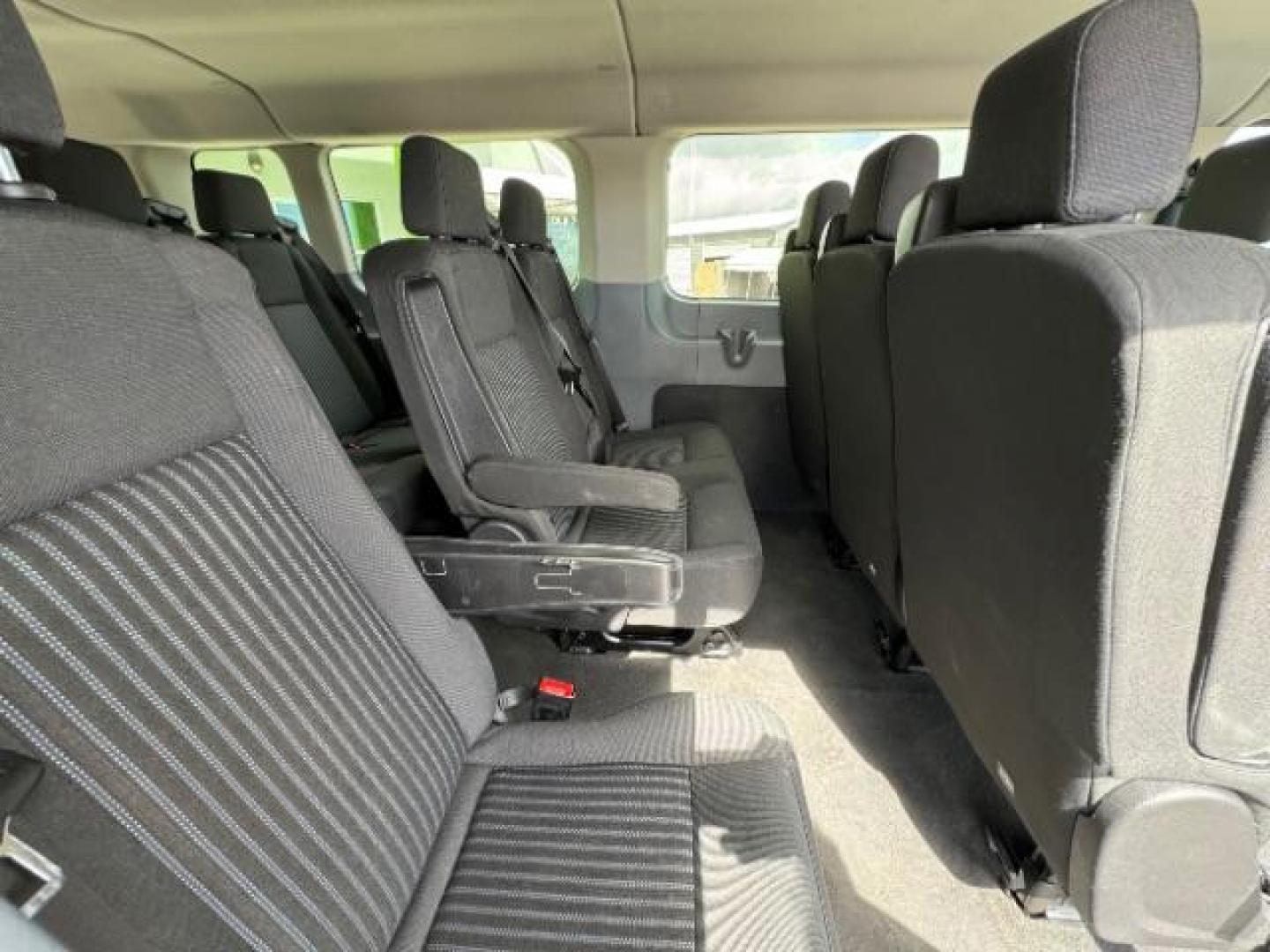 2018 Silver /Black Interior Ford Transit 350 Wagon Low Roof XL w/Sliding Pass. 148-in. WB (1FBZX2YM9JK) with an 3.7L V6 DOHC 24V engine, 6-Speed Automatic transmission, located at 940 North Main Street, Cedar City, UT, 84720, (435) 628-0023, 37.692936, -113.061897 - The 2018 Ford Transit Wagon XLT is the ultimate people mover, built for comfort and versatility. With its spacious interior and flexible seating configuration, this full-size van is perfect for families, businesses, or road trip enthusiasts. The high-roof design allows for easy entry and exit, while - Photo#33