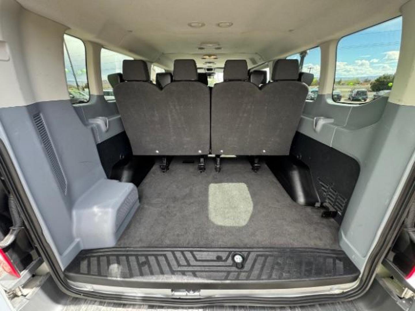2018 Silver /Black Interior Ford Transit 350 Wagon Low Roof XL w/Sliding Pass. 148-in. WB (1FBZX2YM9JK) with an 3.7L V6 DOHC 24V engine, 6-Speed Automatic transmission, located at 940 North Main Street, Cedar City, UT, 84720, (435) 628-0023, 37.692936, -113.061897 - The 2018 Ford Transit Wagon XLT is the ultimate people mover, built for comfort and versatility. With its spacious interior and flexible seating configuration, this full-size van is perfect for families, businesses, or road trip enthusiasts. The high-roof design allows for easy entry and exit, while - Photo#35