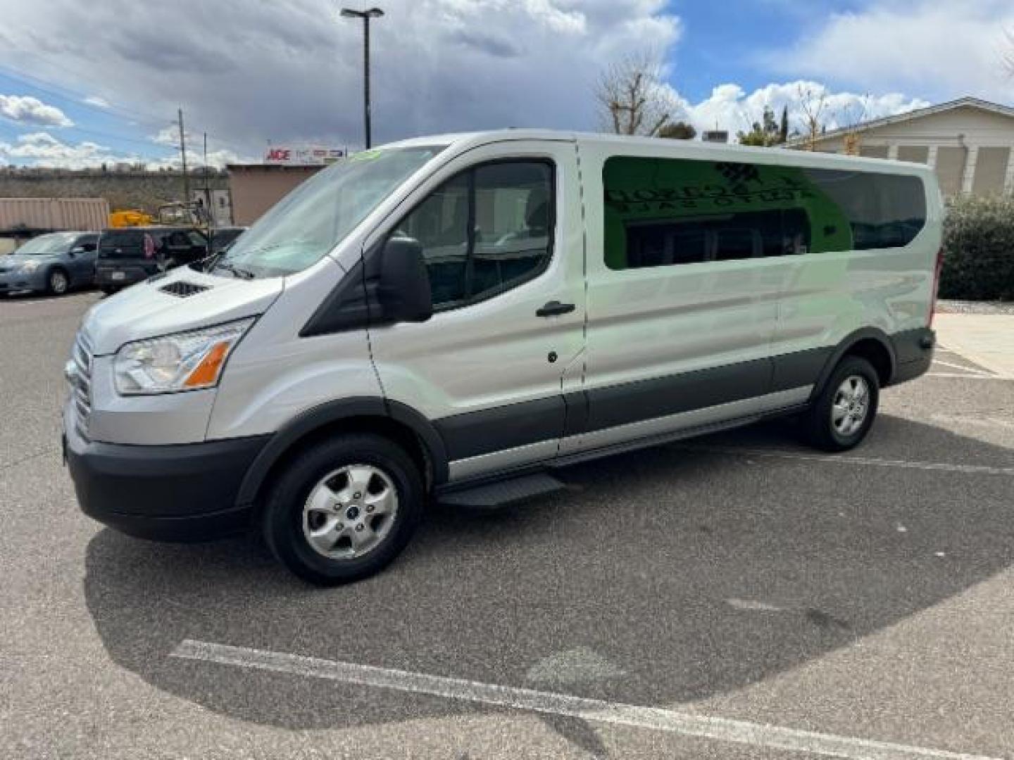 2018 Silver /Black Interior Ford Transit 350 Wagon Low Roof XL w/Sliding Pass. 148-in. WB (1FBZX2YM9JK) with an 3.7L V6 DOHC 24V engine, 6-Speed Automatic transmission, located at 940 North Main Street, Cedar City, UT, 84720, (435) 628-0023, 37.692936, -113.061897 - The 2018 Ford Transit Wagon XLT is the ultimate people mover, built for comfort and versatility. With its spacious interior and flexible seating configuration, this full-size van is perfect for families, businesses, or road trip enthusiasts. The high-roof design allows for easy entry and exit, while - Photo#4