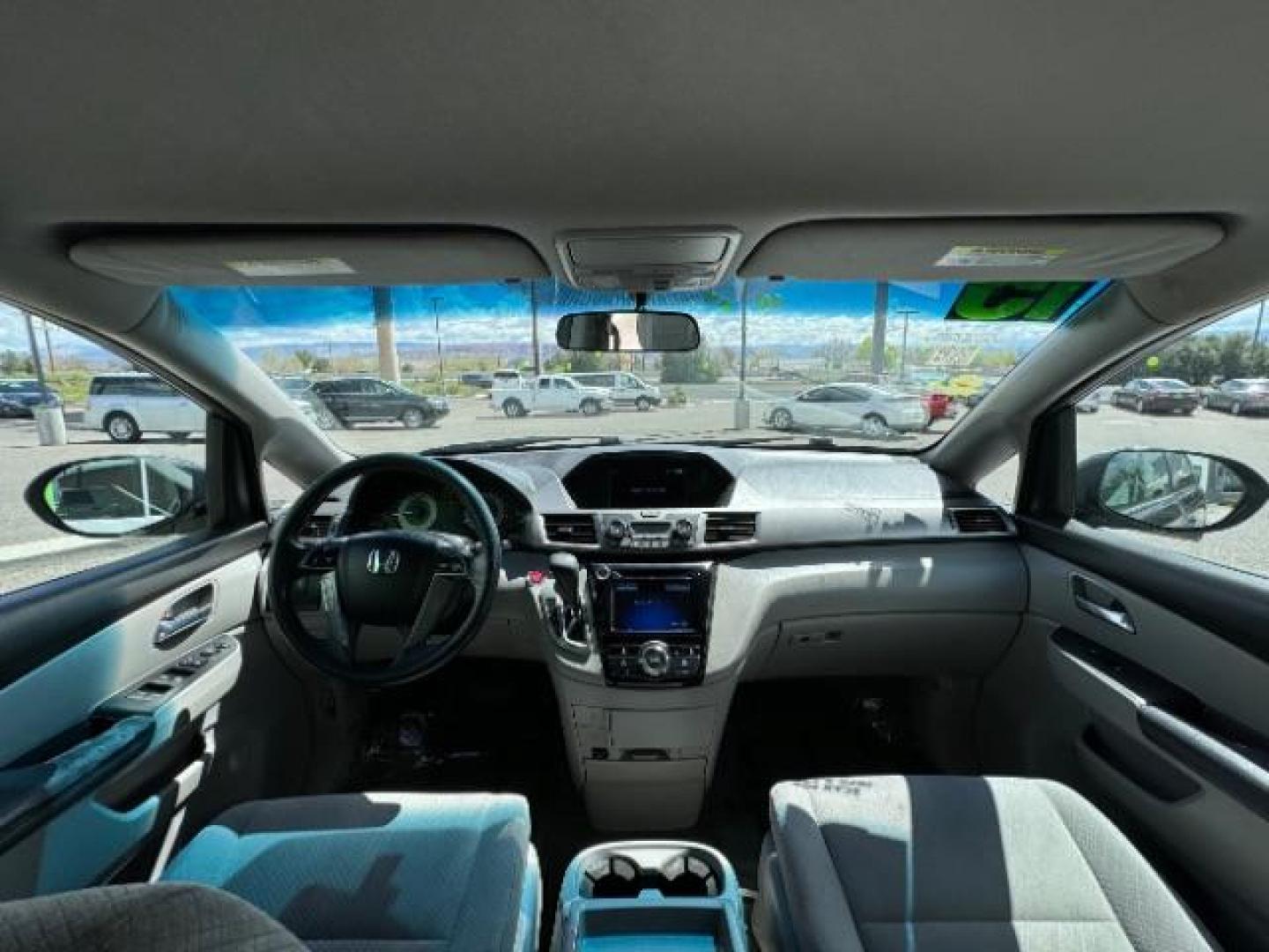 2015 Alabaster Silver Metallic Honda Odyssey EX (5FNRL5H46FB) with an 3.5L V6 SOHC 24V engine, 6-Speed Automatic transmission, located at 940 North Main Street, Cedar City, UT, 84720, (435) 628-0023, 37.692936, -113.061897 - We specialize in helping ALL people get the best financing available. No matter your credit score, good, bad or none we can get you an amazing rate. Had a bankruptcy, divorce, or repossessions? We give you the green light to get your credit back on the road. Low down and affordable payments that fit - Photo#33
