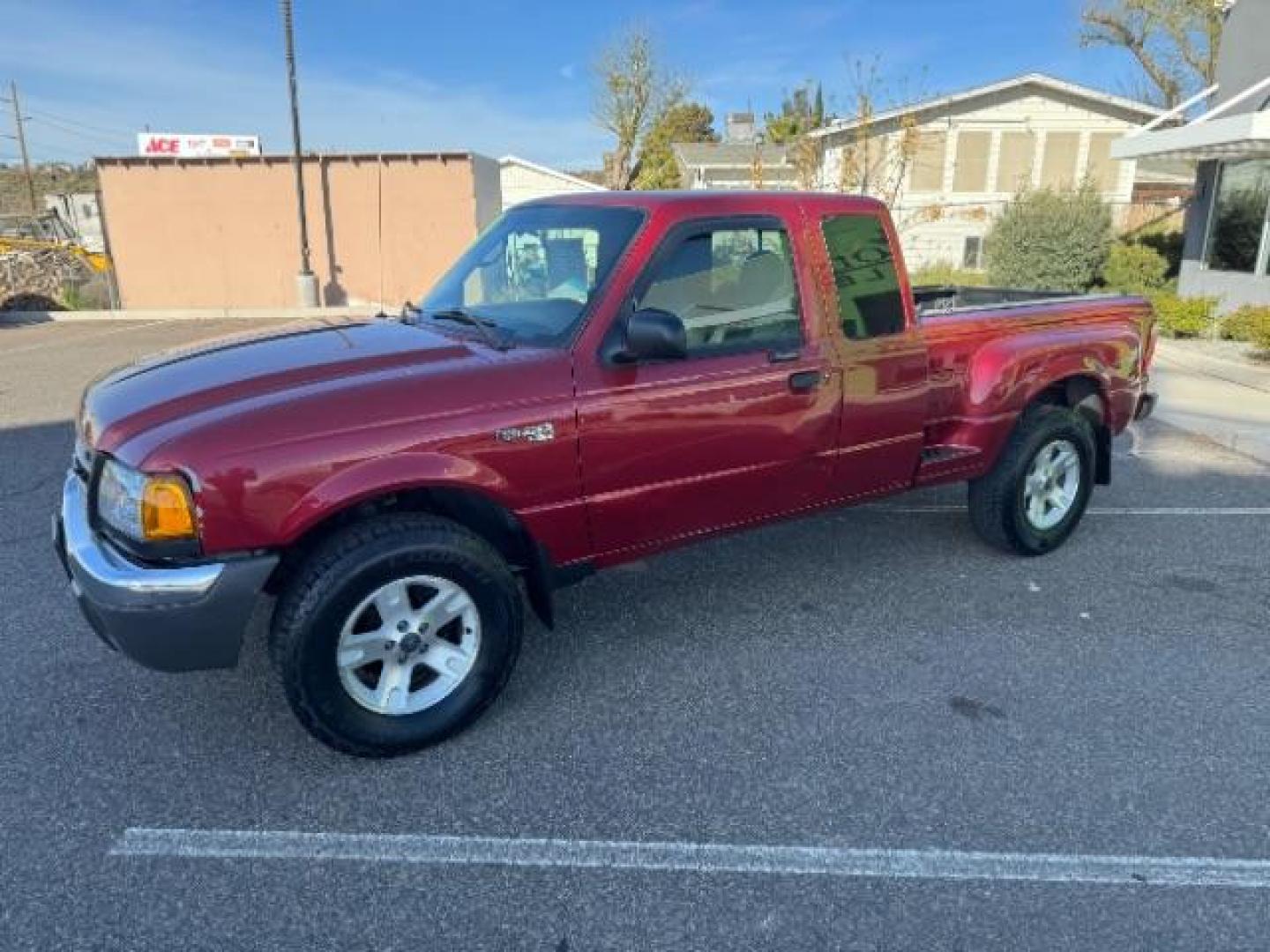 2003 MAROON /Dark Graphite Cloth Ford Ranger XLT (1FTZR45E53P) with an 4.0L V6 SOHC 12V engine, located at 1865 East Red Hills Pkwy, St. George, 84770, (435) 628-0023, 37.120850, -113.543640 - Photo#4