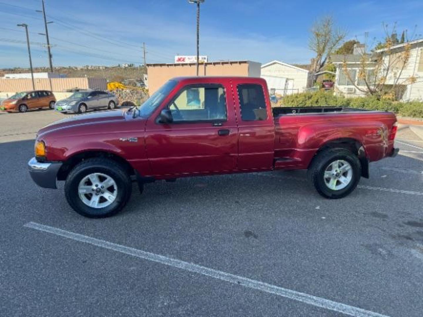 2003 MAROON /Dark Graphite Cloth Ford Ranger XLT (1FTZR45E53P) with an 4.0L V6 SOHC 12V engine, located at 1865 East Red Hills Pkwy, St. George, 84770, (435) 628-0023, 37.120850, -113.543640 - Photo#5