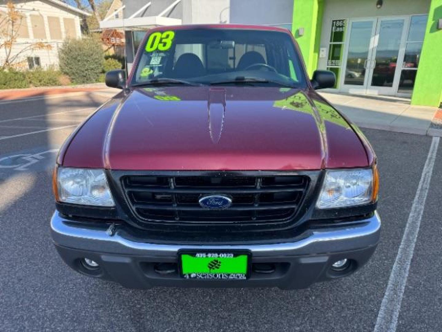 2003 MAROON /Dark Graphite Cloth Ford Ranger XLT (1FTZR45E53P) with an 4.0L V6 SOHC 12V engine, located at 1865 East Red Hills Pkwy, St. George, 84770, (435) 628-0023, 37.120850, -113.543640 - Photo#2