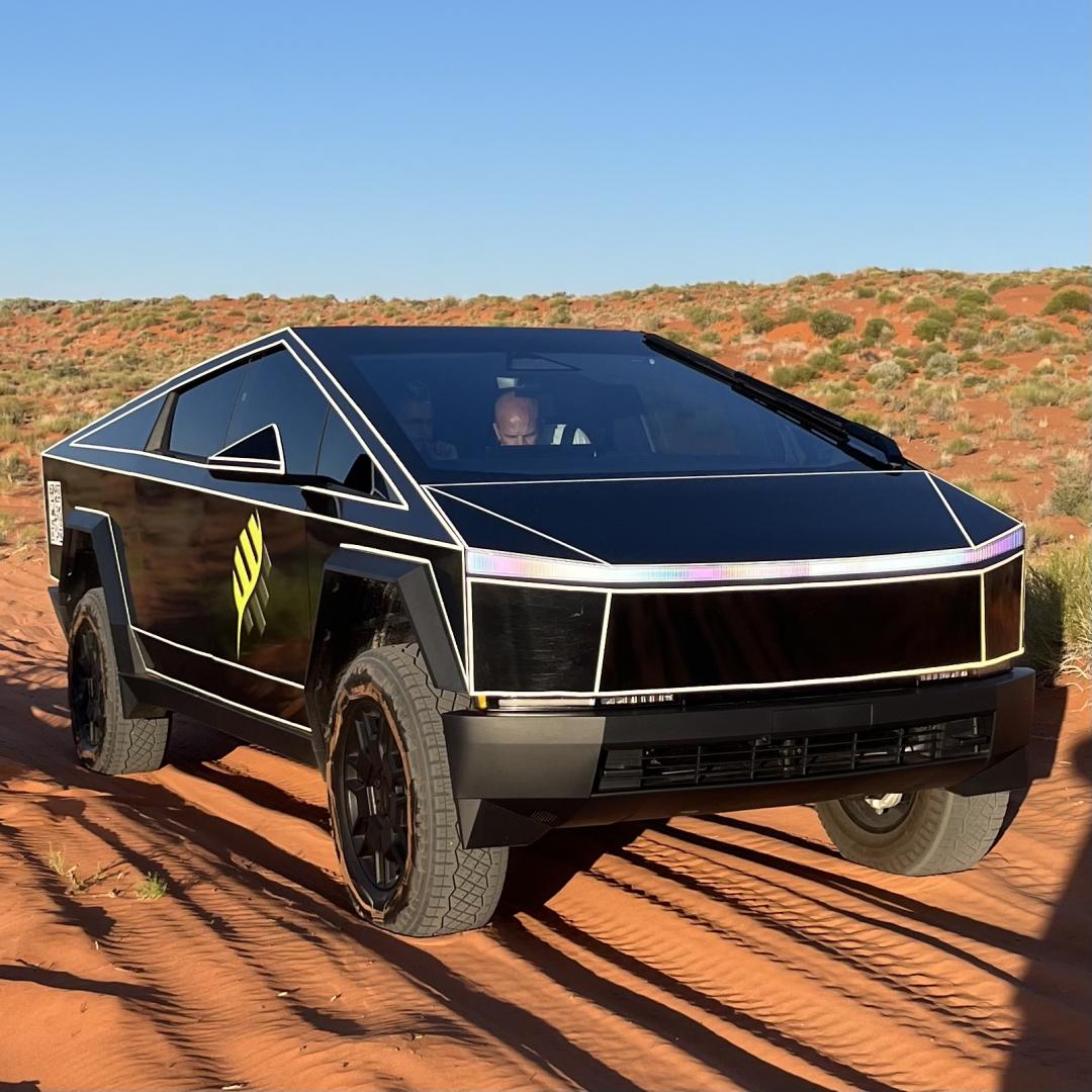 2024 Silver /Black Tesla Cybertruck Dual Motor (7G2CEHED1RA) with an Electric engine, 1-Speed Automatic transmission, located at 1865 East Red Hills Pkwy, St. George, 84770, (435) 628-0023, 37.120850, -113.543640 - COMING SOON! Call to reserve! We have access to a huge network of Cybertrucks at wholesale prices. We can find you a top quality used Cybertruck below retail. Call us to talk about what trucks are available and current pricing. 435-628-0023 - Photo#3