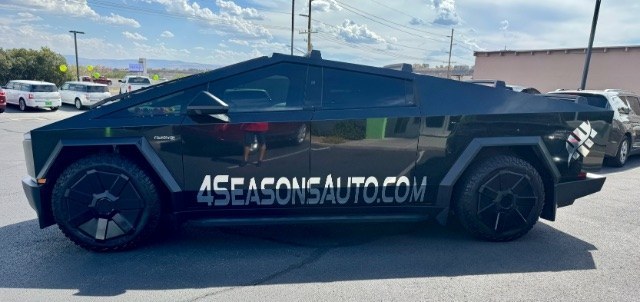 2024 Chrome /White Tesla Cybertruck Foundation (7G2CEHED1RA) with an ELECTRIC engine, Electric transmission, located at 1865 East Red Hills Pkwy, St. George, 84770, (435) 628-0023, 37.120850, -113.543640 - 2024 Tesla Cybertruck AWD FOUNDATION Series-! Extremely well equipped with Full Self Driving (Supervised) PAID for- not just a monthly subscription! This truck has been tastefully upgraded with many extras and stands out from a stock Cybertruck. Highlights and Extras: *PAID Full Self Driving (FSD)- Photo#4