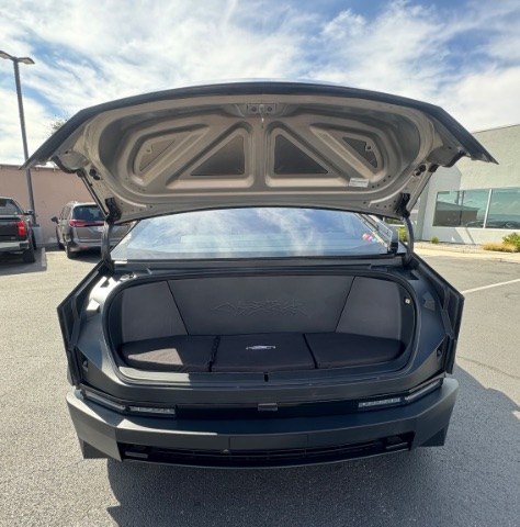 2024 Chrome /White Tesla Cybertruck Foundation (7G2CEHED1RA) with an ELECTRIC engine, Electric transmission, located at 1865 East Red Hills Pkwy, St. George, 84770, (435) 628-0023, 37.120850, -113.543640 - 2024 Tesla Cybertruck AWD FOUNDATION Series-! Extremely well equipped with Full Self Driving (Supervised) PAID for- not just a monthly subscription! This truck has been tastefully upgraded with many extras and stands out from a stock Cybertruck. Highlights and Extras: *PAID Full Self Driving (FSD)- Photo#13