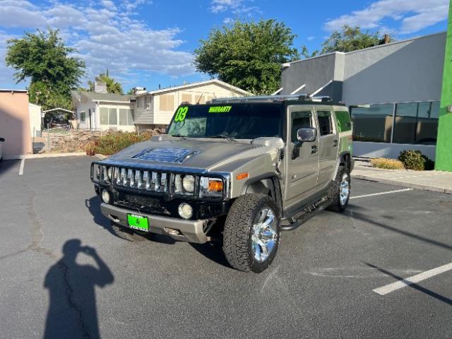 2003 Pewter Metallic /Wheat Leather Interior Hummer H2 Sport Utility (5GRGN23U73H) with an 6.0L V8 OHV 16V engine, 4-Speed Automatic transmission, located at 1865 East Red Hills Pkwy, St. George, 84770, (435) 628-0023, 37.120850, -113.543640 - We specialize in helping ALL people get the best financing available. No matter your credit score, good, bad or none we can get you an amazing rate. Had a bankruptcy, divorce, or repossessions? We give you the green light to get your credit back on the road. Low down and affordable payments that fit - Photo#2