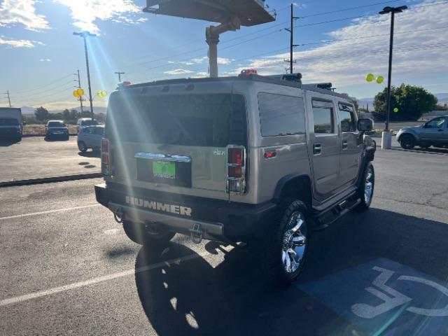 2003 Pewter Metallic /Wheat Leather Interior Hummer H2 Sport Utility (5GRGN23U73H) with an 6.0L V8 OHV 16V engine, 4-Speed Automatic transmission, located at 1865 East Red Hills Pkwy, St. George, 84770, (435) 628-0023, 37.120850, -113.543640 - We specialize in helping ALL people get the best financing available. No matter your credit score, good, bad or none we can get you an amazing rate. Had a bankruptcy, divorce, or repossessions? We give you the green light to get your credit back on the road. Low down and affordable payments that fit - Photo#6