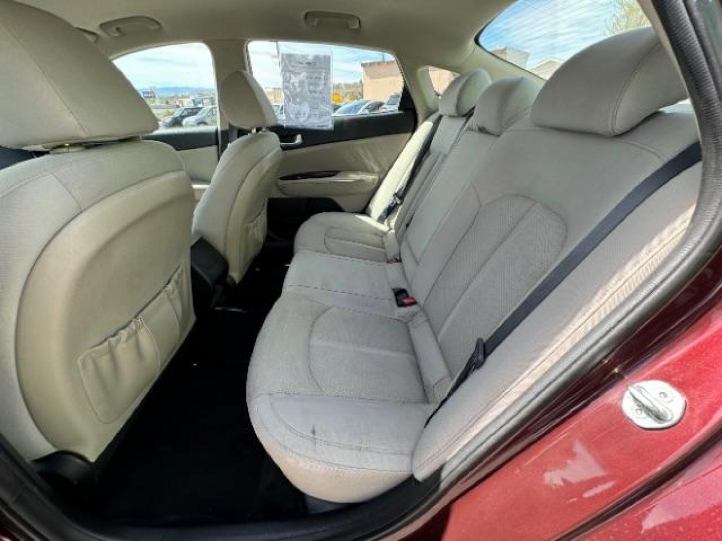 2018 Sangria /Beige Cloth, cloth Kia Optima LX (5XXGT4L33JG) with an 2.4L L4 DOHC 16V engine, 6-Speed Automatic transmission, located at 940 North Main Street, Cedar City, UT, 84720, (435) 628-0023, 37.692936, -113.061897 - We specialize in helping ALL people get the best financing available. No matter your credit score, good, bad or none we can get you an amazing rate. Had a bankruptcy, divorce, or repossessions? We give you the green light to get your credit back on the road. Low down and affordable payments that fit - Photo#27