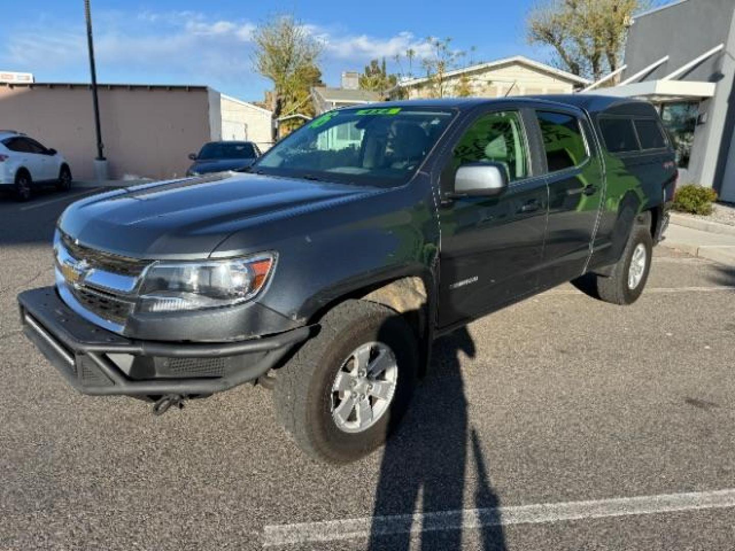 2016 Cyber Gray Metallic Chevrolet Colorado CREW CAB PICKUP 4-DR (1GCGTBE32G1) with an 3.6L V6 DOHC 24V GAS engine, 6-Speed Automatic transmission, located at 1865 East Red Hills Pkwy, St. George, 84770, (435) 628-0023, 37.120850, -113.543640 - Photo#3