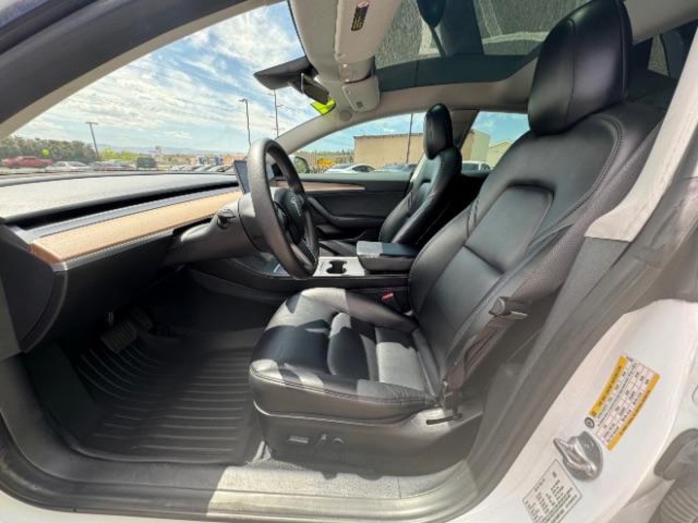 2022 Pearl White Multi-Coat /All Black Tesla Model 3 Standard Range Plus (5YJ3E1EA5NF) with an ELECTRIC engine, 1-Speed Automatic transmission, located at 1865 East Red Hills Pkwy, St. George, 84770, (435) 628-0023, 37.120850, -113.543640 - Photo#19