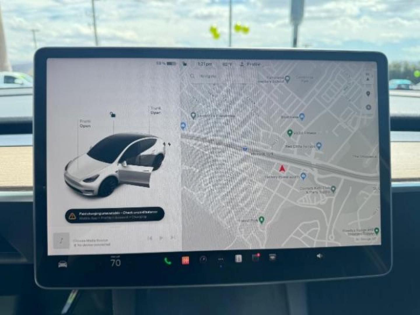 2022 Pearl White Multi-Coat /All Black Tesla Model Y Long Range (7SAYGDEE4NF) with an ELECTRIC engine, 1-Speed Automatic transmission, located at 1865 East Red Hills Pkwy, St. George, 84770, (435) 628-0023, 37.120850, -113.543640 - Photo#21