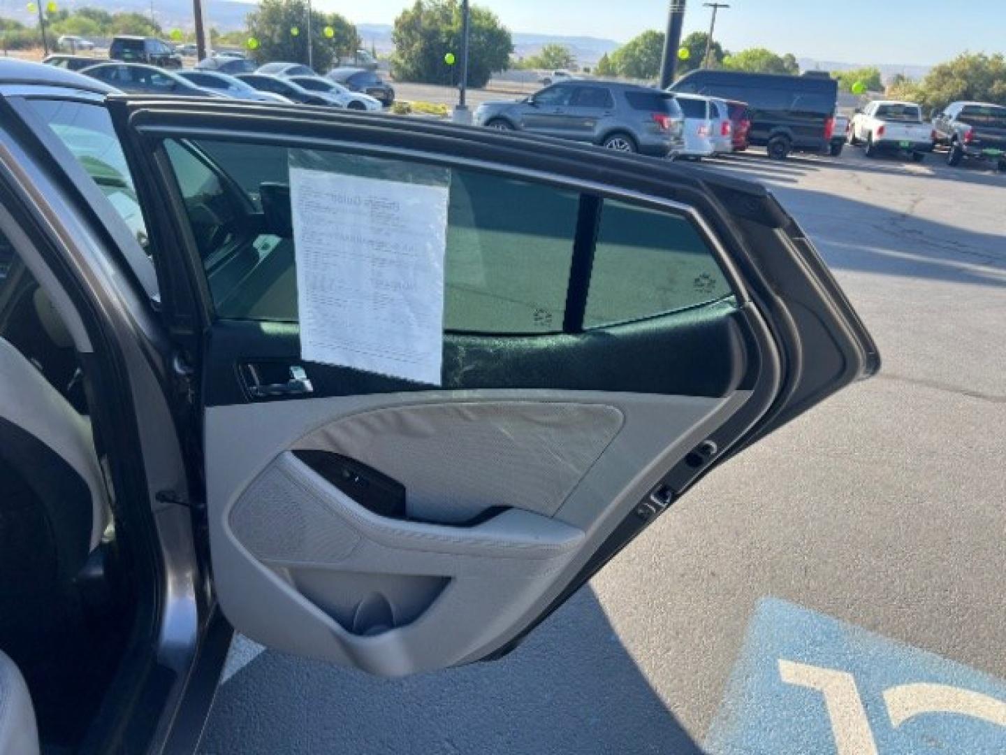 2013 Satin Metal Metallic /Beige Leather Interior Kia Optima EX (5XXGN4A72DG) with an 2.4L L4 DOHC 16V engine, 6-Speed Automatic transmission, located at 1865 East Red Hills Pkwy, St. George, 84770, (435) 628-0023, 37.120850, -113.543640- Photo#25