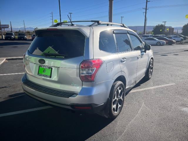 2014 Ice Silver Metallic /Black Subaru Forester 2.0XT Touring (JF2SJGMC7EH) with an 2.0L H4 SOHC 16V engine, Continuously Variable Transmission transmission, located at 940 North Main Street, Cedar City, UT, 84720, (435) 628-0023, 37.692936, -113.061897 - We specialize in helping ALL people get the best financing available. No matter your credit score, good, bad or none we can get you an amazing rate. Had a bankruptcy, divorce, or repossessions? We give you the green light to get your credit back on the road. Low down and affordable payments that fit - Photo#6
