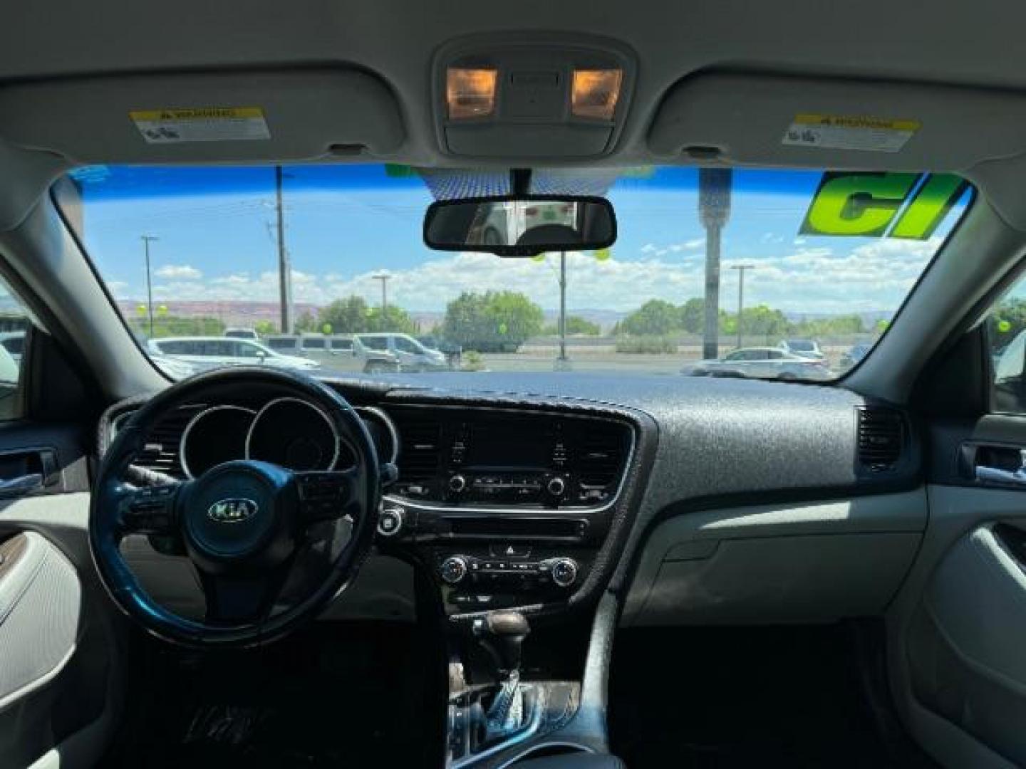 2015 Snow White Pearl /Black Interior Kia Optima EX (5XXGN4A79FG) with an 2.4L L4 DOHC 16V engine, 6-Speed Automatic transmission, located at 940 North Main Street, Cedar City, UT, 84720, (435) 628-0023, 37.692936, -113.061897 - We specialize in helping ALL people get the best financing available. No matter your credit score, good, bad or none we can get you an amazing rate. Had a bankruptcy, divorce, or repossessions? We give you the green light to get your credit back on the road. Low down and affordable payments that fit - Photo#24
