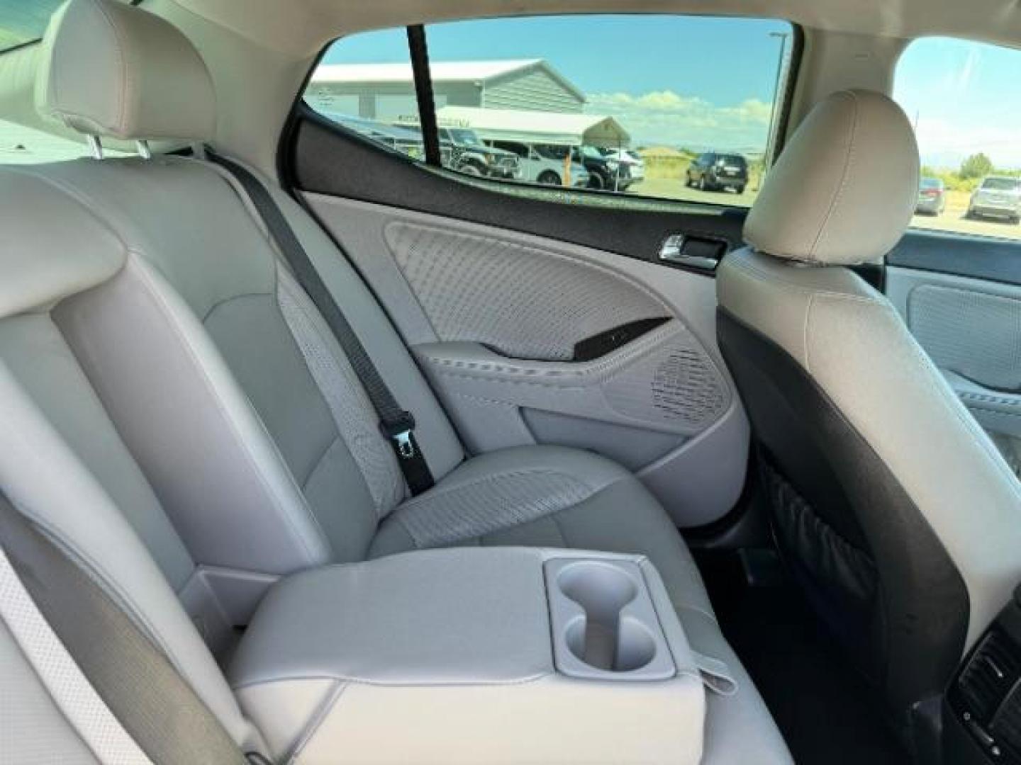 2015 Snow White Pearl /Black Interior Kia Optima EX (5XXGN4A79FG) with an 2.4L L4 DOHC 16V engine, 6-Speed Automatic transmission, located at 940 North Main Street, Cedar City, UT, 84720, (435) 628-0023, 37.692936, -113.061897 - We specialize in helping ALL people get the best financing available. No matter your credit score, good, bad or none we can get you an amazing rate. Had a bankruptcy, divorce, or repossessions? We give you the green light to get your credit back on the road. Low down and affordable payments that fit - Photo#28
