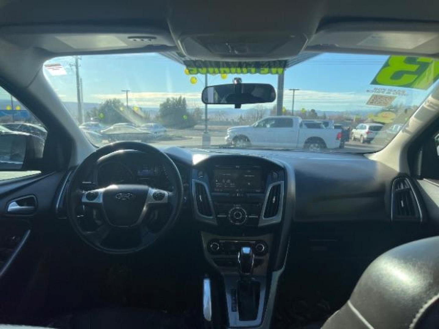 2013 Gray /Charcoal Black Ford Focus Titanium Hatch (1FADP3N23DL) with an 2.0L L4 DOHC 16V engine, 6-Speed Automatic transmission, located at 940 North Main Street, Cedar City, UT, 84720, (435) 628-0023, 37.692936, -113.061897 - We specialize in helping ALL people get the best financing available. No matter your credit score, good, bad or none we can get you an amazing rate. Had a bankruptcy, divorce, or repossessions? We give you the green light to get your credit back on the road. Low down and affordable payments that fit - Photo#24