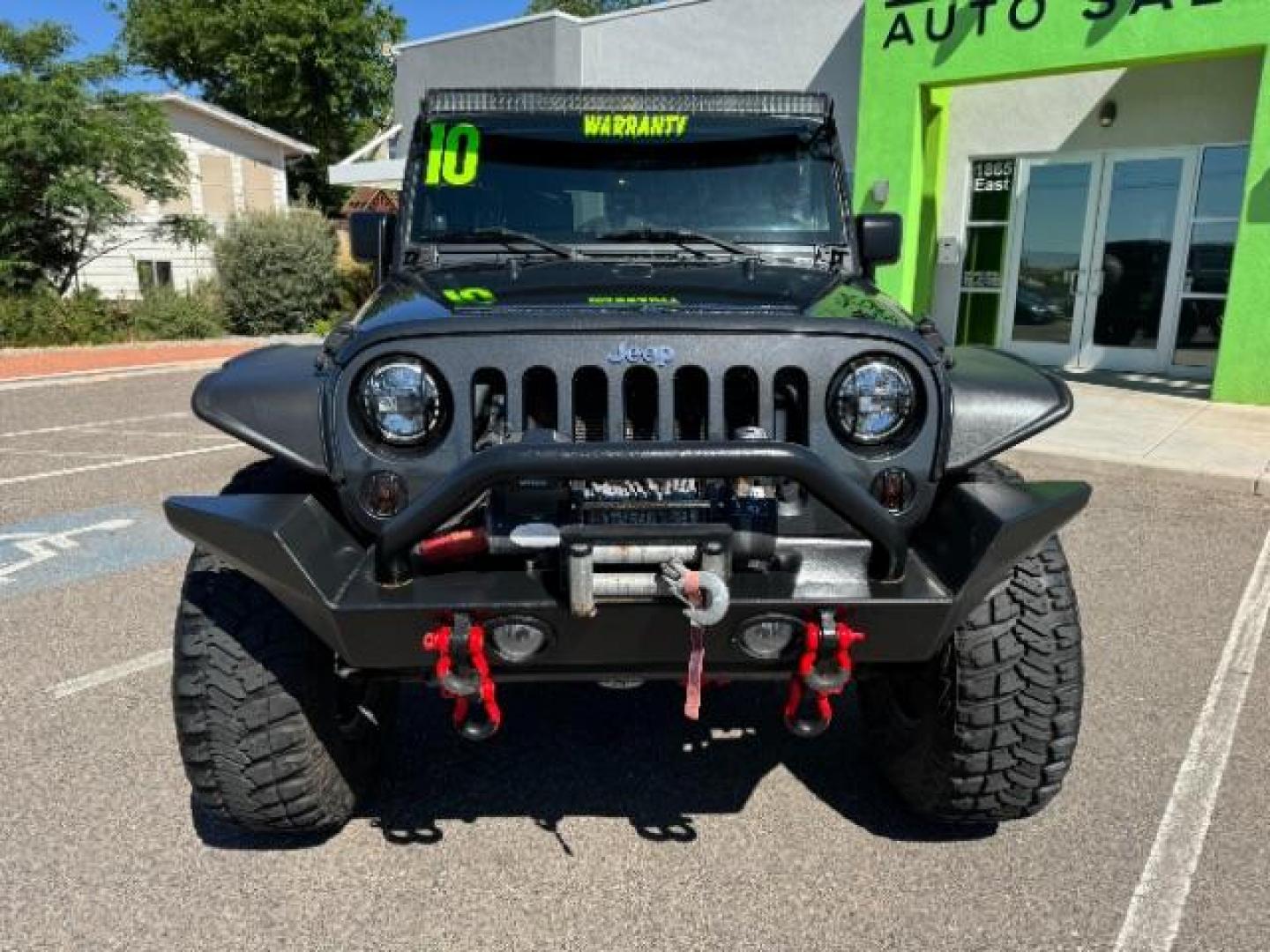 2010 Dark Charcoal Pearl with Black Hard Top /Dark Slate Gray/Medium Slate Gray Cloth Interior Jeep Wrangler Unlimited Rubicon 4WD (1J4BA6H12AL) with an 3.8L V6 OHV 12V engine, 4-Speed Automatic transmission, located at 1865 East Red Hills Pkwy, St. George, 84770, (435) 628-0023, 37.120850, -113.543640 - Photo#1