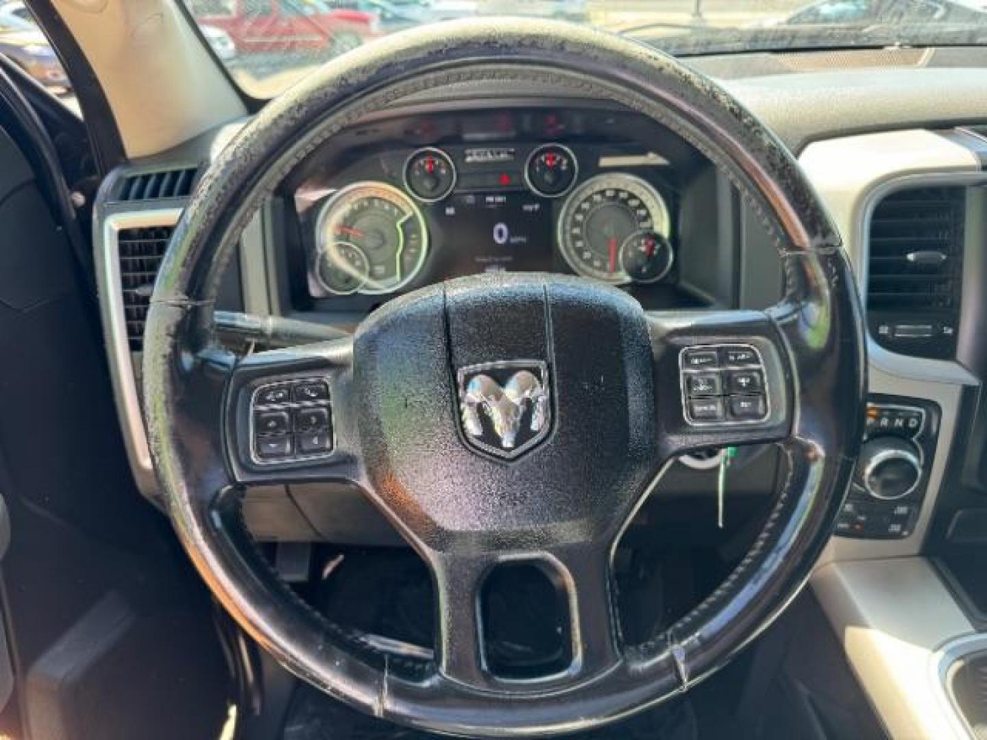2016 Black Clear Coat RAM 1500 SLT Quad Cab 4WD (1C6RR7GT9GS) with an 5.7L V8 OHV 16V engine, 8-Speed Automatic transmission, located at 1865 East Red Hills Pkwy, St. George, 84770, (435) 628-0023, 37.120850, -113.543640 - Photo#16