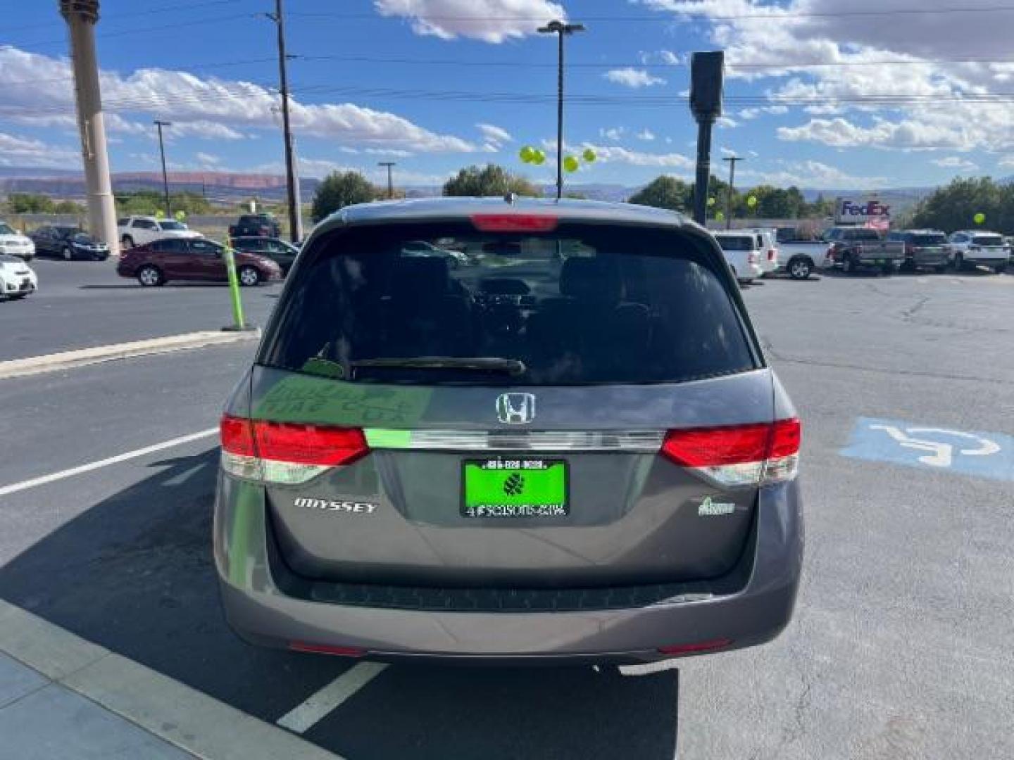 2016 Modern Steel Metallic /Gray, leather Honda Odyssey EX-L (5FNRL5H6XGB) with an 3.5L V6 SOHC 24V engine, 6-Speed Automatic transmission, located at 1865 East Red Hills Pkwy, St. George, 84770, (435) 628-0023, 37.120850, -113.543640 - We specialize in helping ALL people get the best financing available. No matter your credit score, good, bad or none we can get you an amazing rate. Had a bankruptcy, divorce, or repossessions? We give you the green light to get your credit back on the road. Low down and affordable payments that fit - Photo#5