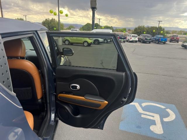 2015 Fathom Blue /Brown Leather Kia Soul ! (KNDJX3A54F7) with an 2.0L L4 DOHC 16V engine, 6-Speed Automatic transmission, located at 940 North Main Street, Cedar City, UT, 84720, (435) 628-0023, 37.692936, -113.061897 - We specialize in helping ALL people get the best financing available. No matter your credit score, good, bad or none we can get you an amazing rate. Had a bankruptcy, divorce, or repossessions? We give you the green light to get your credit back on the road. Low down and affordable payments that fit - Photo#25