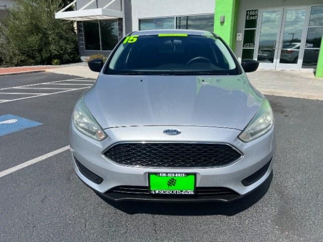 2015 Ingot Silver Metallic /Charcoal Black Insert w/Warm Steel Surround, cloth Ford Focus S Sedan (1FADP3E23FL) with an 2.0L L4 DOHC 16V engine, Automatic transmission, located at 1865 East Red Hills Pkwy, St. George, 84770, (435) 628-0023, 37.120850, -113.543640 - Versatile Southern Utah travel starts with this 2015 Ford Focus S Sedan. Its 2.0L 4-cylinder engine, automatic transmission, and front-wheel drive make it a smart fit for commuting, errands, and easy Southern Utah road trips. With 150,175 miles, this Focus is ready for its next adventure. The S Sed- Photo#1