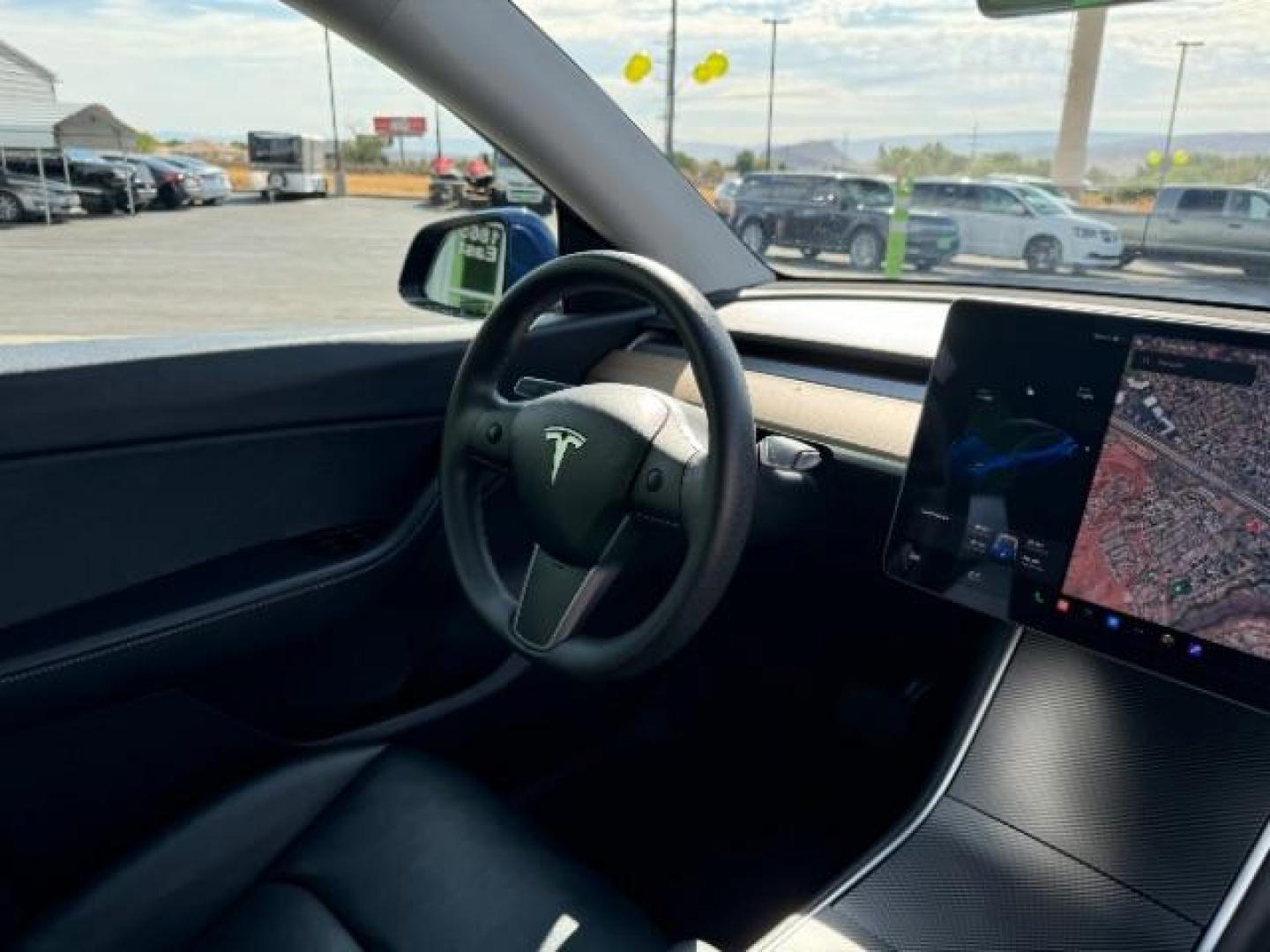 2020 Deep Blue Metallic /All Black, leatherette Tesla Model Y Long Range (5YJYGDEE2LF) with an ELECTRIC engine, 1-Speed Automatic transmission, located at 1865 East Red Hills Pkwy, St. George, 84770, (435) 628-0023, 37.120850, -113.543640 - Beautiful Long Range AWD Model Y. Excellent condition with 120k mile warranty on battery and motor. Tires are great, has roof rack, Battery still gets 285 on full charge (93% of original). ***May qualify for $4,000 EV cashback rebate*** We are setup with the IRS to directly file credit and recieve - Photo#35