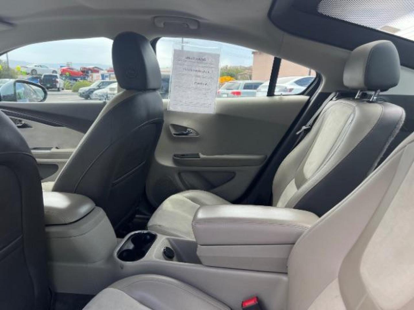 2014 Light Blue /Tan Cloth Interior Chevrolet Volt Premium w/ Navigation and LEP (1G1RH6E45EU) with an 1.4L L4 DOHC 16V PLUG-IN HYBRID engine, Continuously Variable Transmission transmission, located at 940 North Main Street, Cedar City, UT, 84720, (435) 628-0023, 37.692936, -113.061897 - Photo#21