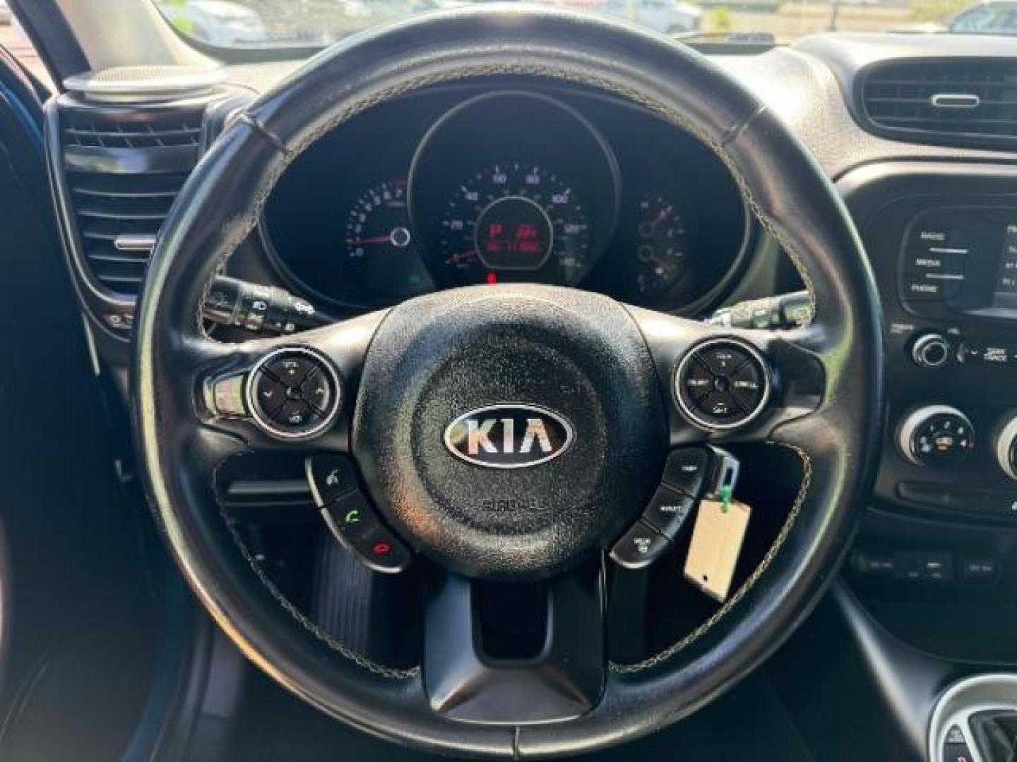2016 Fathom Blue /Black, cloth Kia Soul + (KNDJP3A51G7) with an 2.0L L4 DOHC 16V engine, 6-Speed Automatic transmission, located at 940 North Main Street, Cedar City, UT, 84720, (435) 628-0023, 37.692936, -113.061897 - Photo#15
