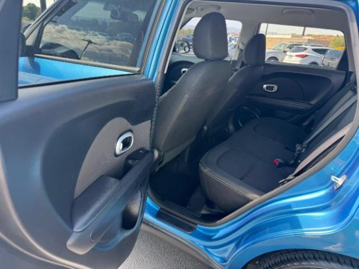 2016 Fathom Blue /Black, cloth Kia Soul + (KNDJP3A51G7) with an 2.0L L4 DOHC 16V engine, 6-Speed Automatic transmission, located at 940 North Main Street, Cedar City, UT, 84720, (435) 628-0023, 37.692936, -113.061897 - Photo#22