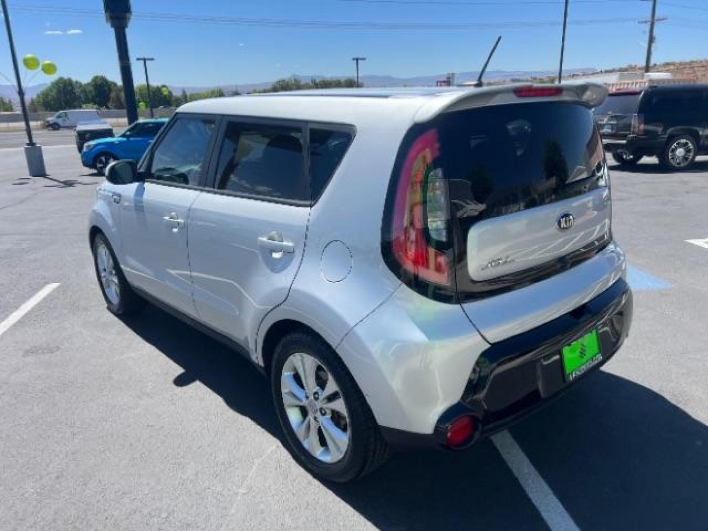 2016 Bright Silver /Black, cloth Kia Soul + (KNDJP3A5XG7) with an 2.0L L4 DOHC 16V engine, 6-Speed Automatic transmission, located at 940 North Main Street, Cedar City, UT, 84720, (435) 628-0023, 37.692936, -113.061897 - We specialize in helping ALL people get the best financing available. No matter your credit score, good, bad or none we can get you an amazing rate. Had a bankruptcy, divorce, or repossessions? We give you the green light to get your credit back on the road. Low down and affordable payments that fit - Photo#4